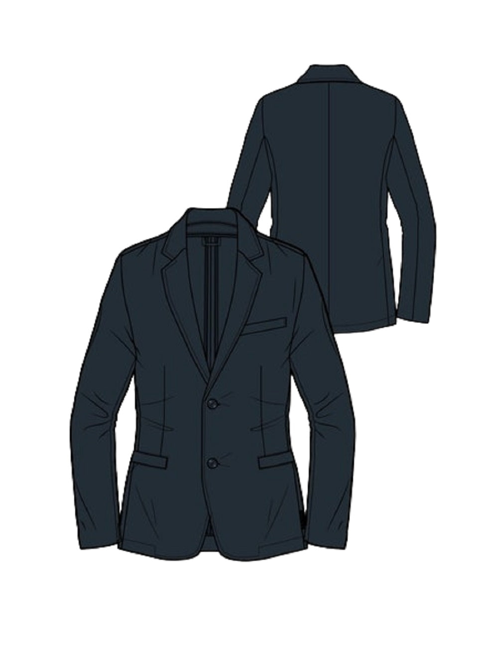 Armani Exchange-OUTLET-SALE-Outerwear BLAU-ARCHIVIST