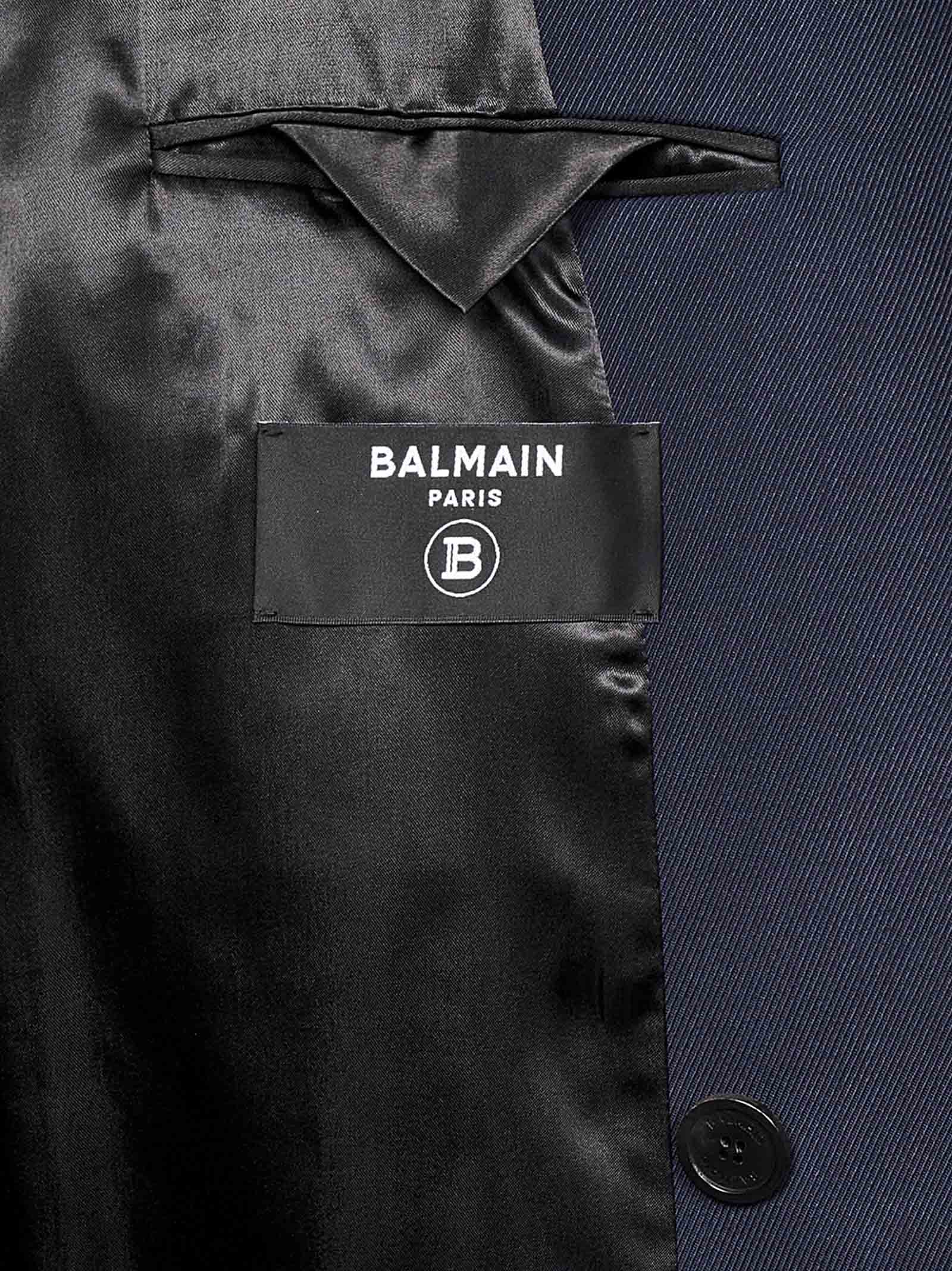 BALMAIN-OUTLET-SALE-Outerwear BLAU-ARCHIVIST