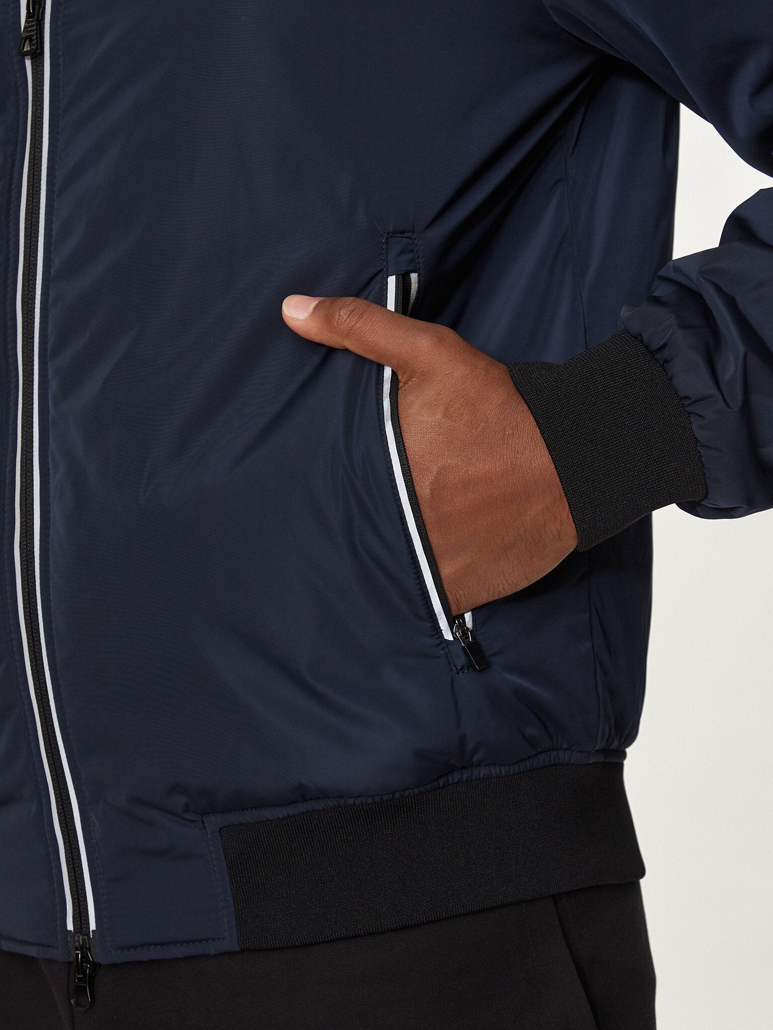 Ea7 Emporio Armani-OUTLET-SALE-Outerwear BLAU-ARCHIVIST