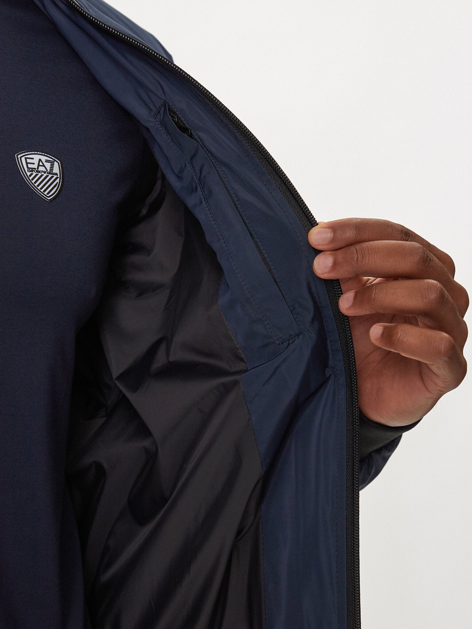 Ea7 Emporio Armani-OUTLET-SALE-Outerwear BLAU-ARCHIVIST