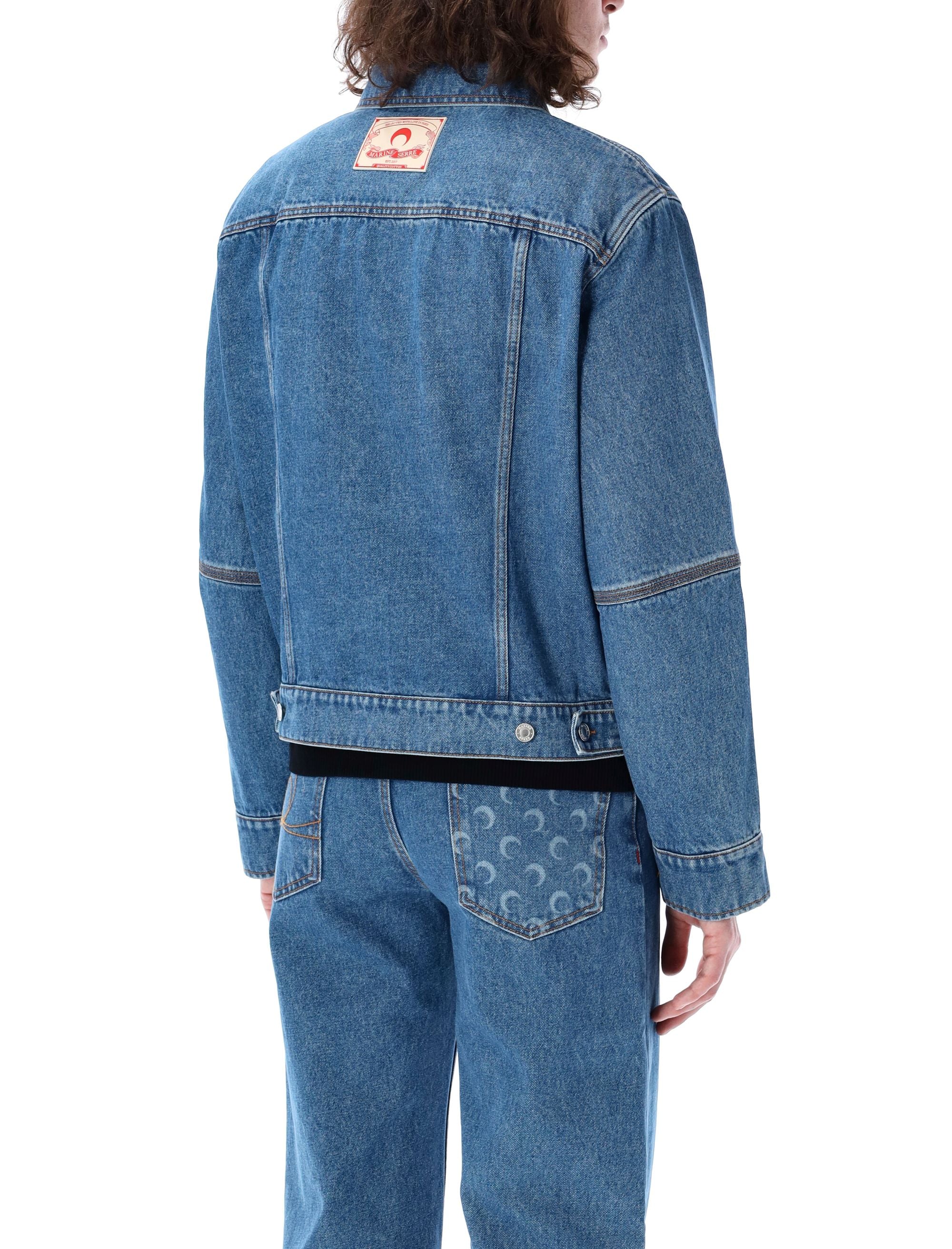 Marine Serre-OUTLET-SALE-Outerwear BLAU-ARCHIVIST