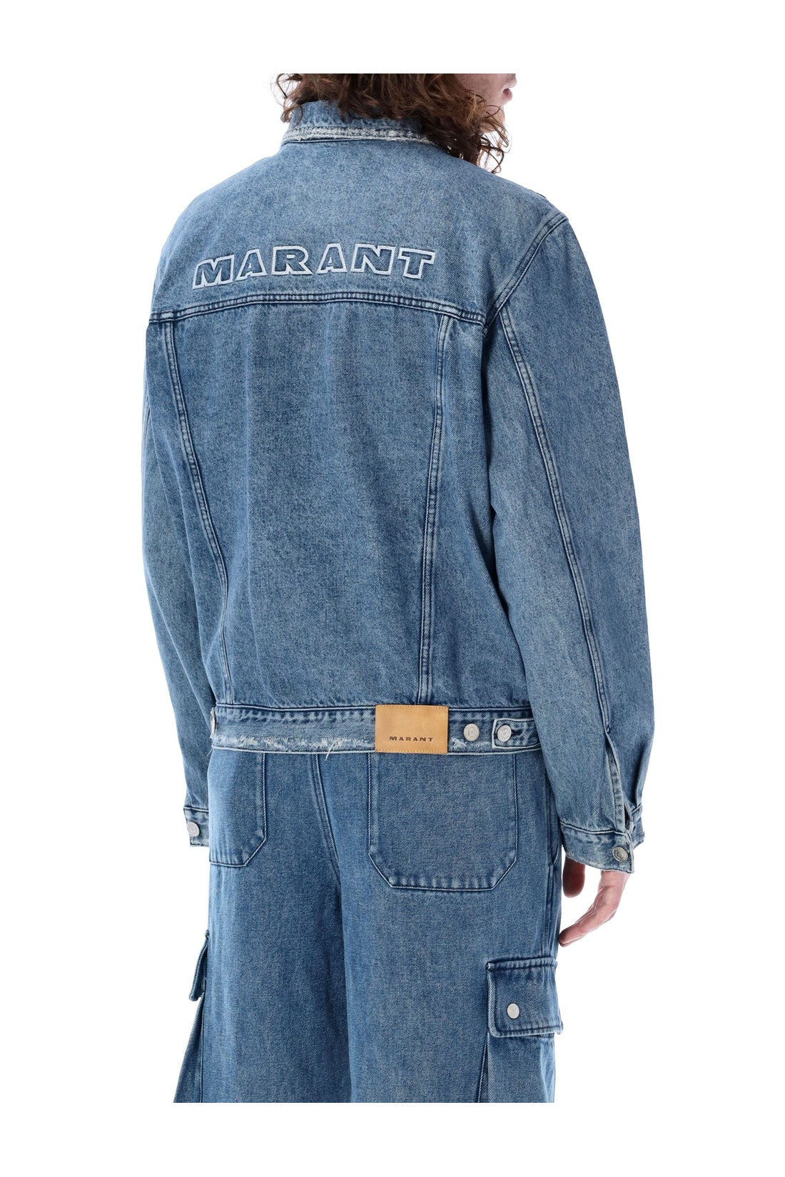 ISABEL MARANT-OUTLET-SALE-Outerwear Blau-ARCHIVIST