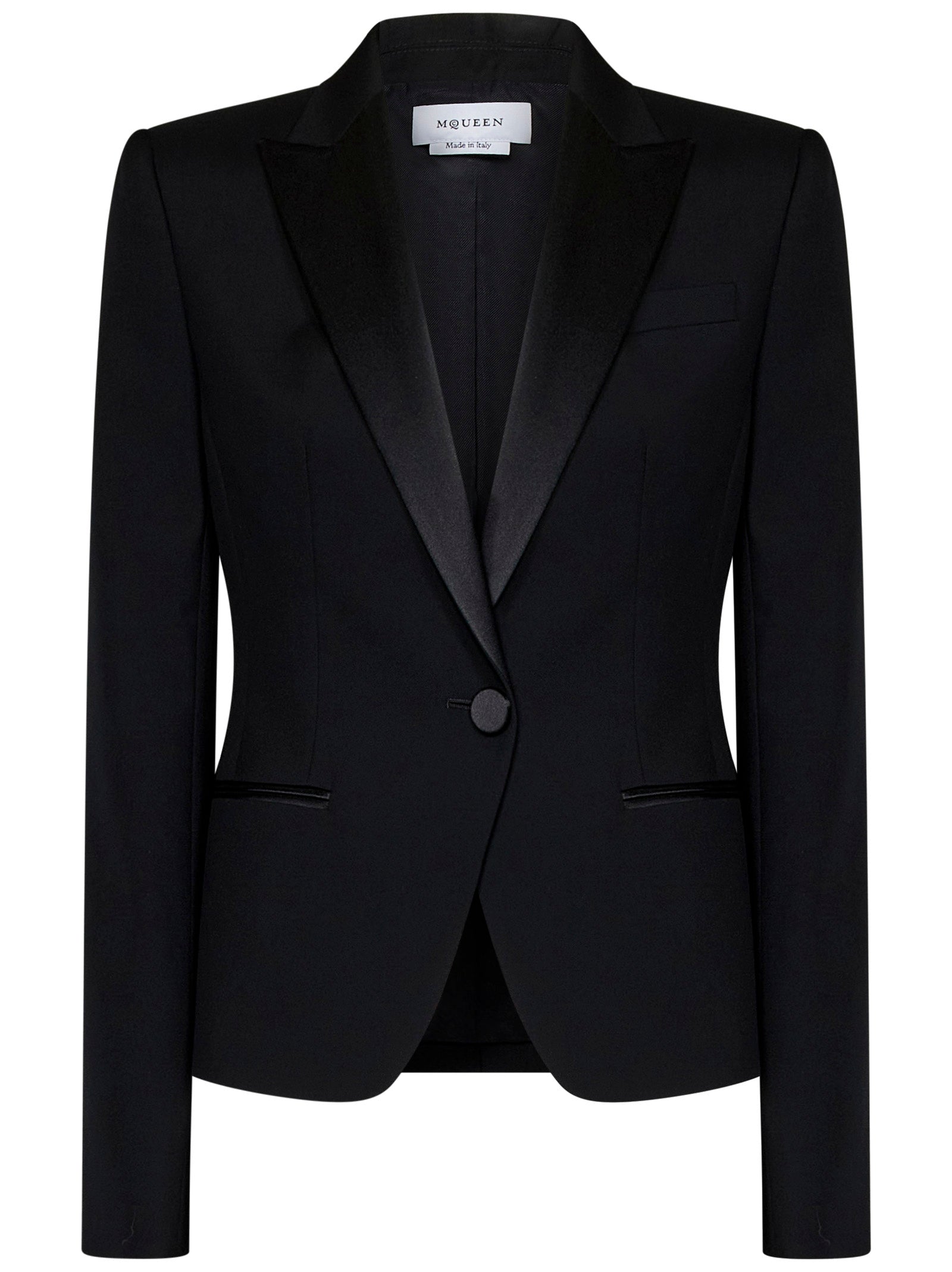 ALEXANDER MCQUEEN-OUTLET-SALE-Outerwear SCHWARZ-ARCHIVIST