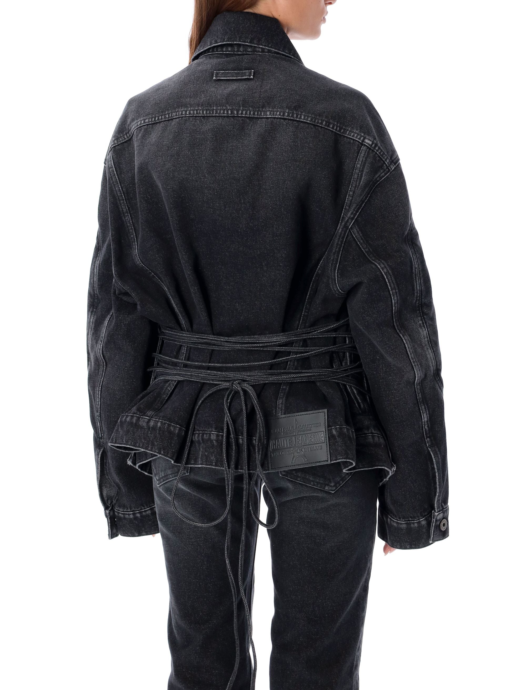 JEAN PAUL GAULTIER-OUTLET-SALE-Outerwear SCHWARZ-ARCHIVIST