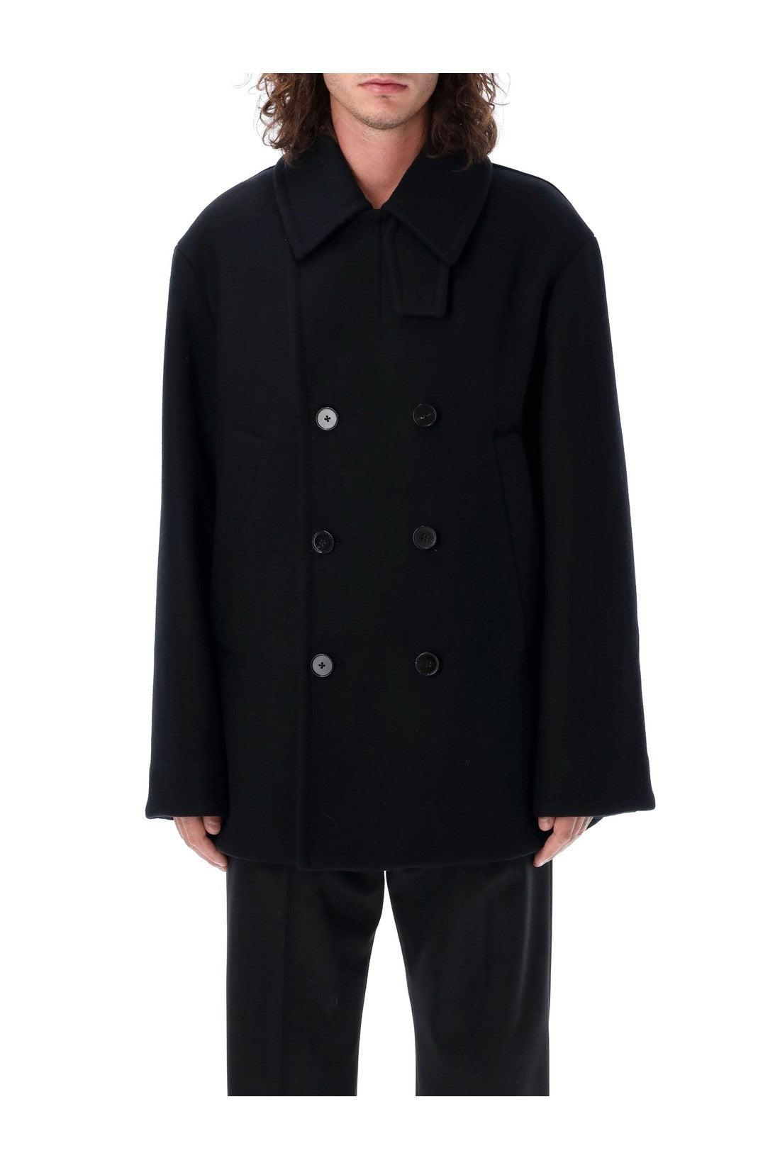 Jil Sander-OUTLET-SALE-Outerwear SCHWARZ-ARCHIVIST