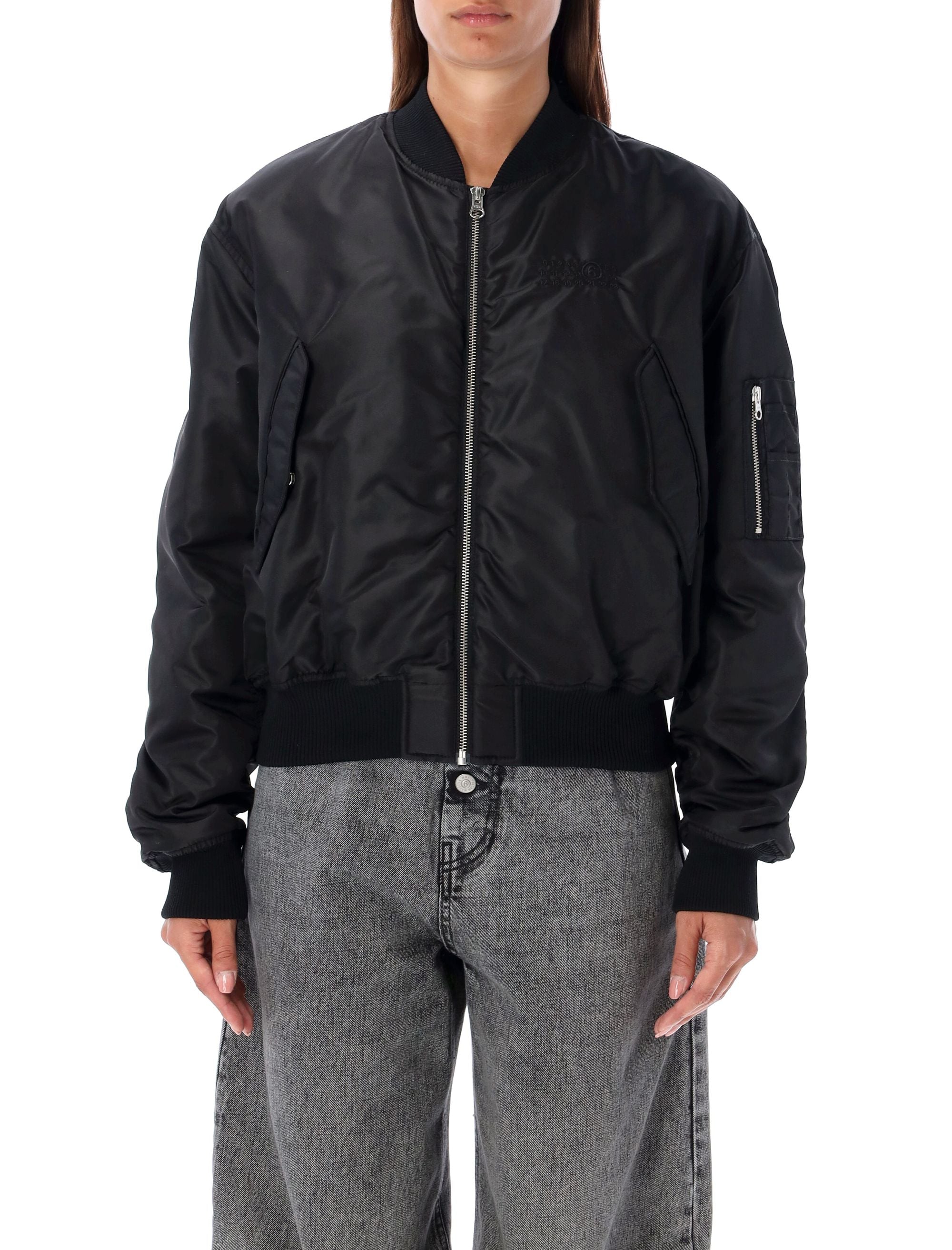 MM6 MAISON MARGIELA KIDS-OUTLET-SALE-Outerwear SCHWARZ-ARCHIVIST