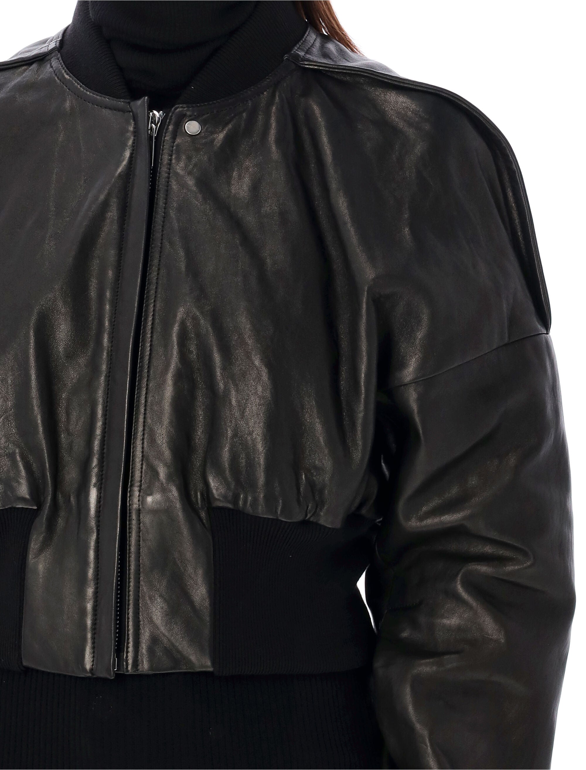 RICK OWENS-OUTLET-SALE-Outerwear SCHWARZ-ARCHIVIST