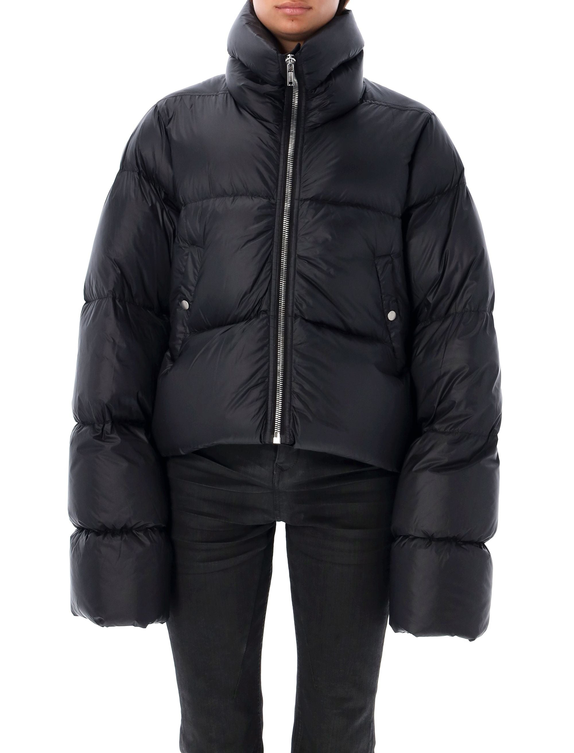 RICK OWENS-OUTLET-SALE-Outerwear SCHWARZ-ARCHIVIST