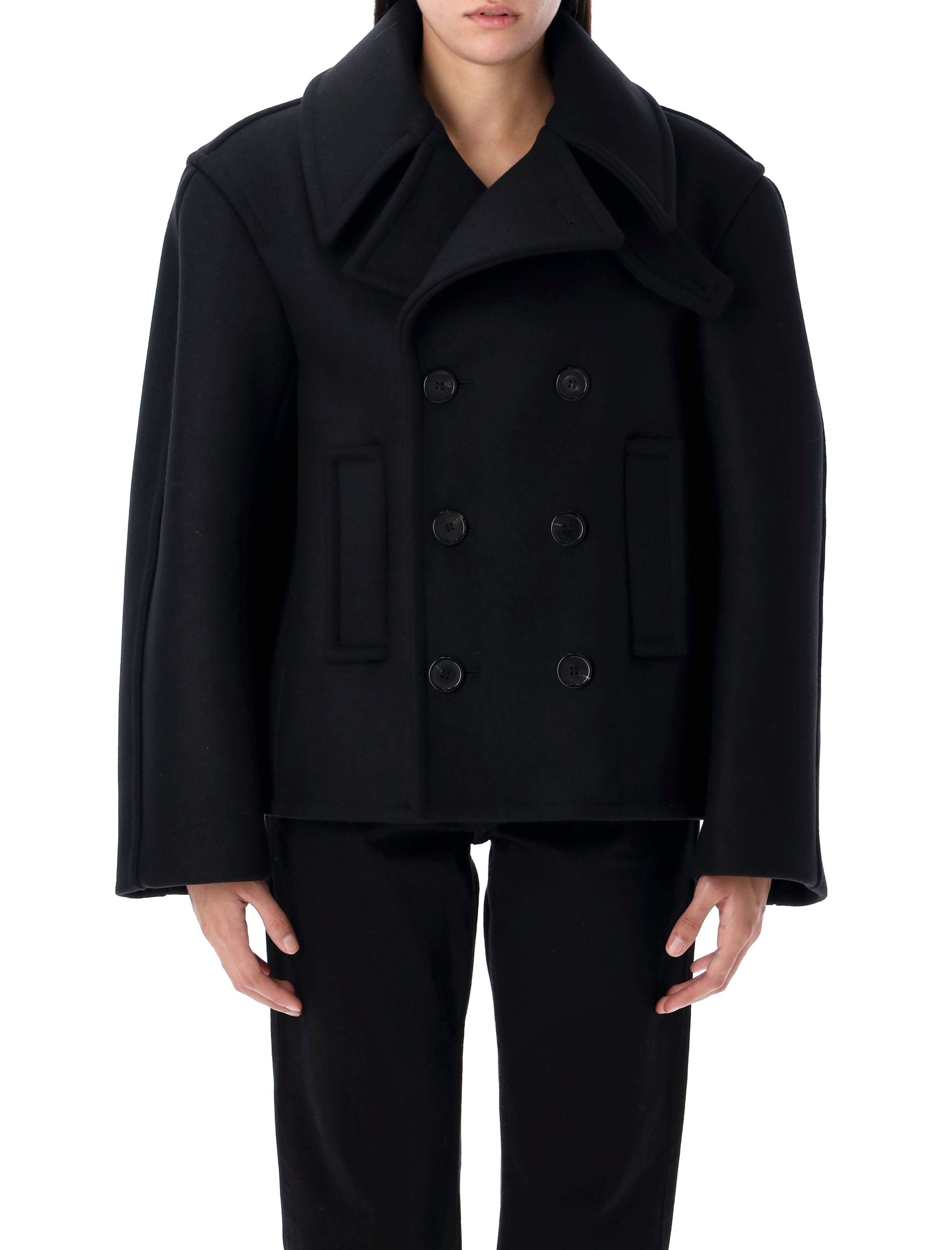 SAINT LAURENT PARIS-OUTLET-SALE-Outerwear SCHWARZ-ARCHIVIST