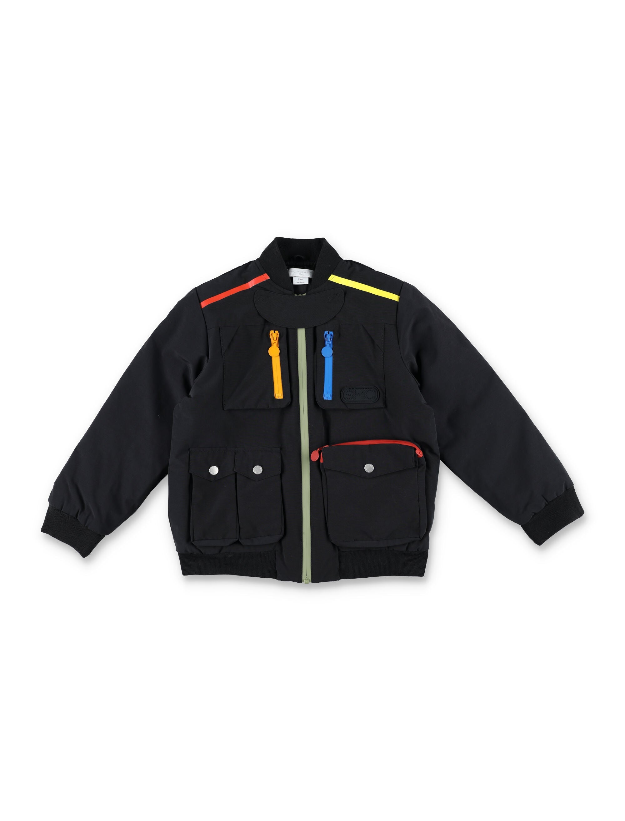 Stella Mccartney Kids-OUTLET-SALE-Outerwear SCHWARZ-ARCHIVIST