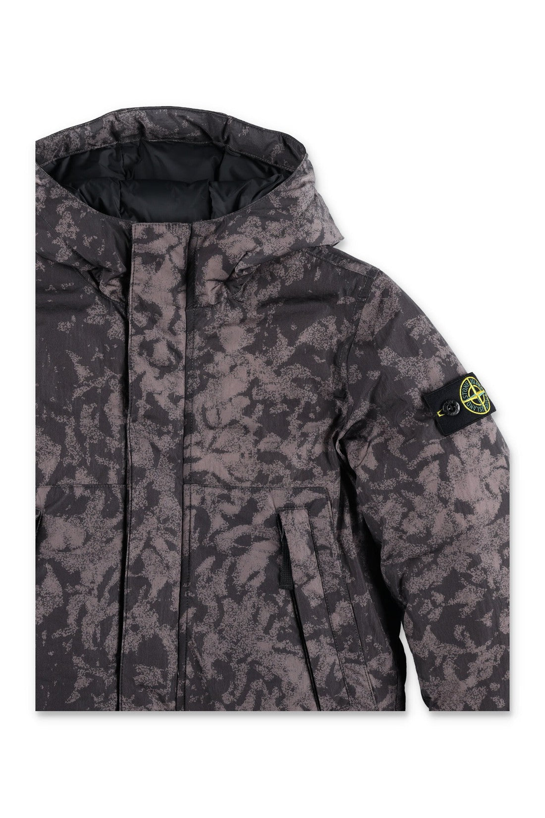 STONE ISLAND KIDS-OUTLET-SALE-Outerwear SCHWARZ-ARCHIVIST