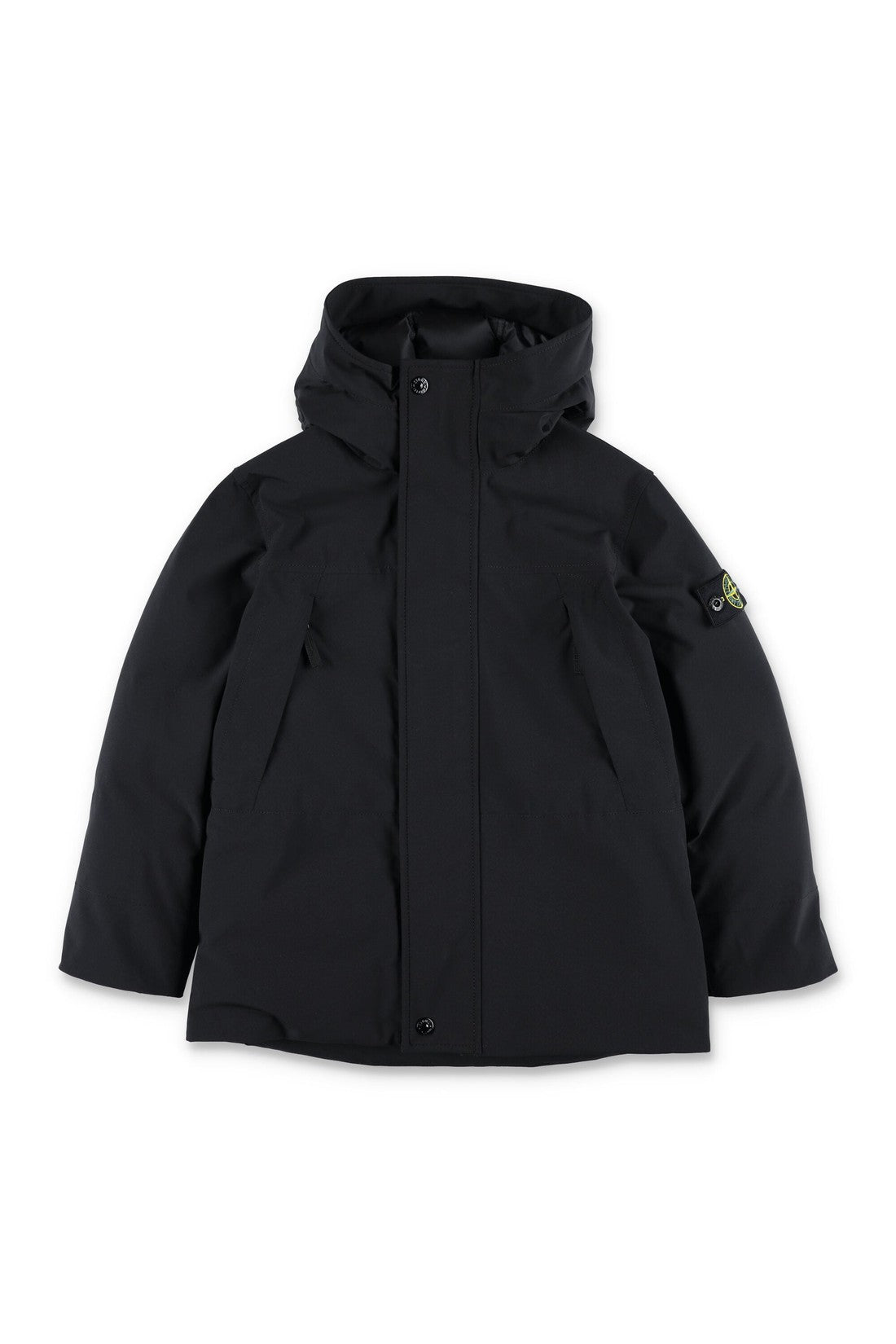 STONE ISLAND KIDS-OUTLET-SALE-Outerwear SCHWARZ-ARCHIVIST