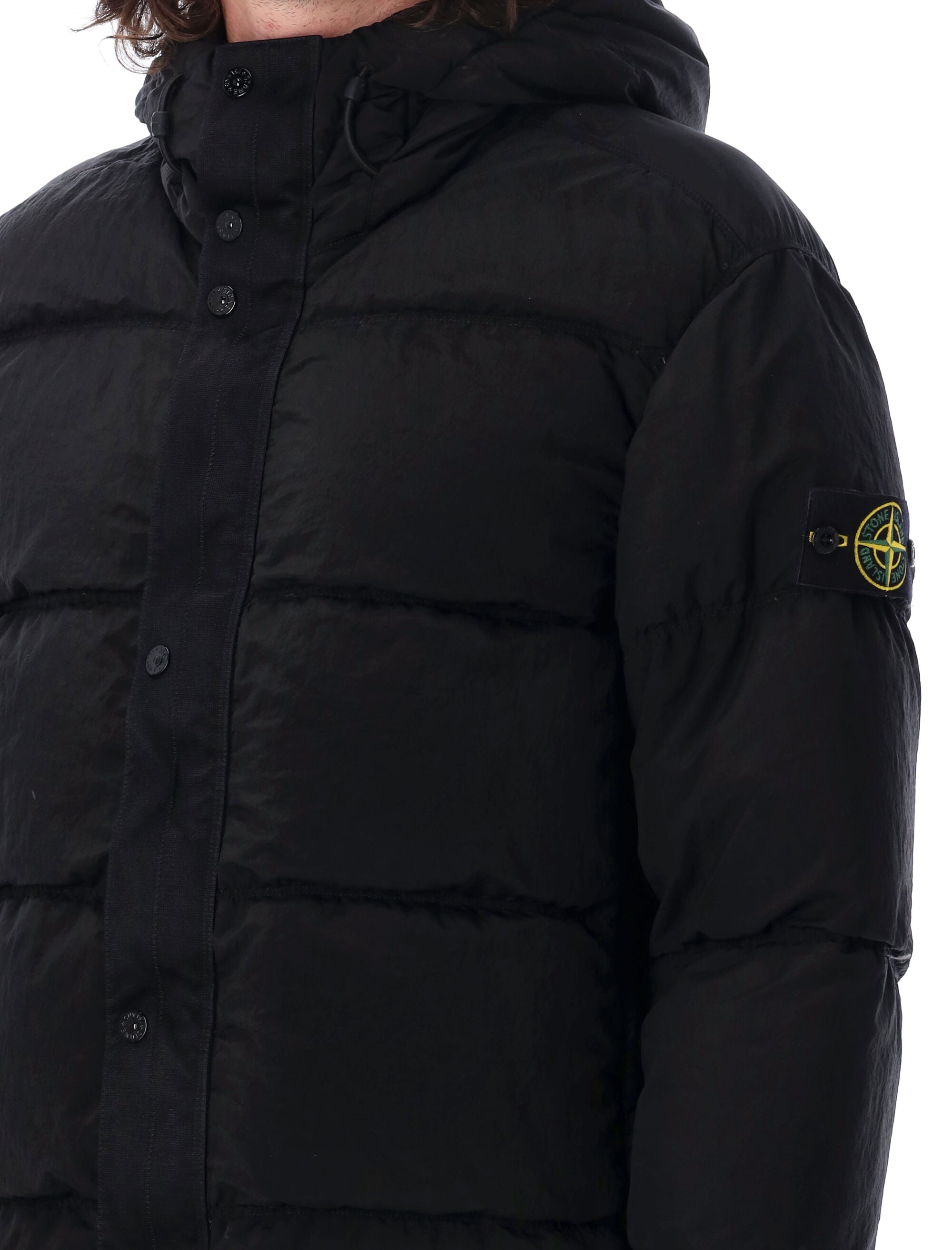 STONE ISLAND-OUTLET-SALE-Outerwear SCHWARZ-ARCHIVIST