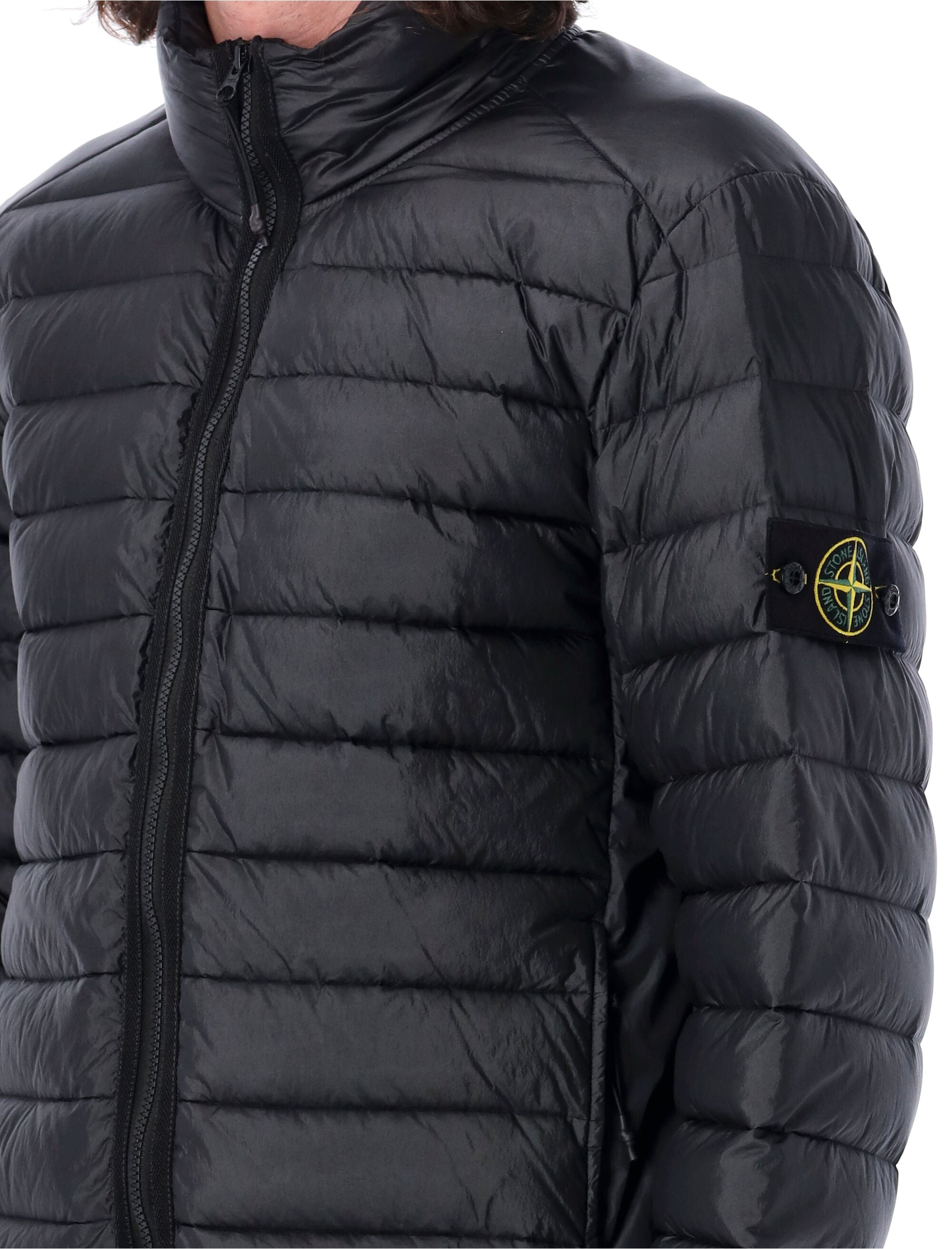 STONE ISLAND-OUTLET-SALE-Outerwear SCHWARZ-ARCHIVIST