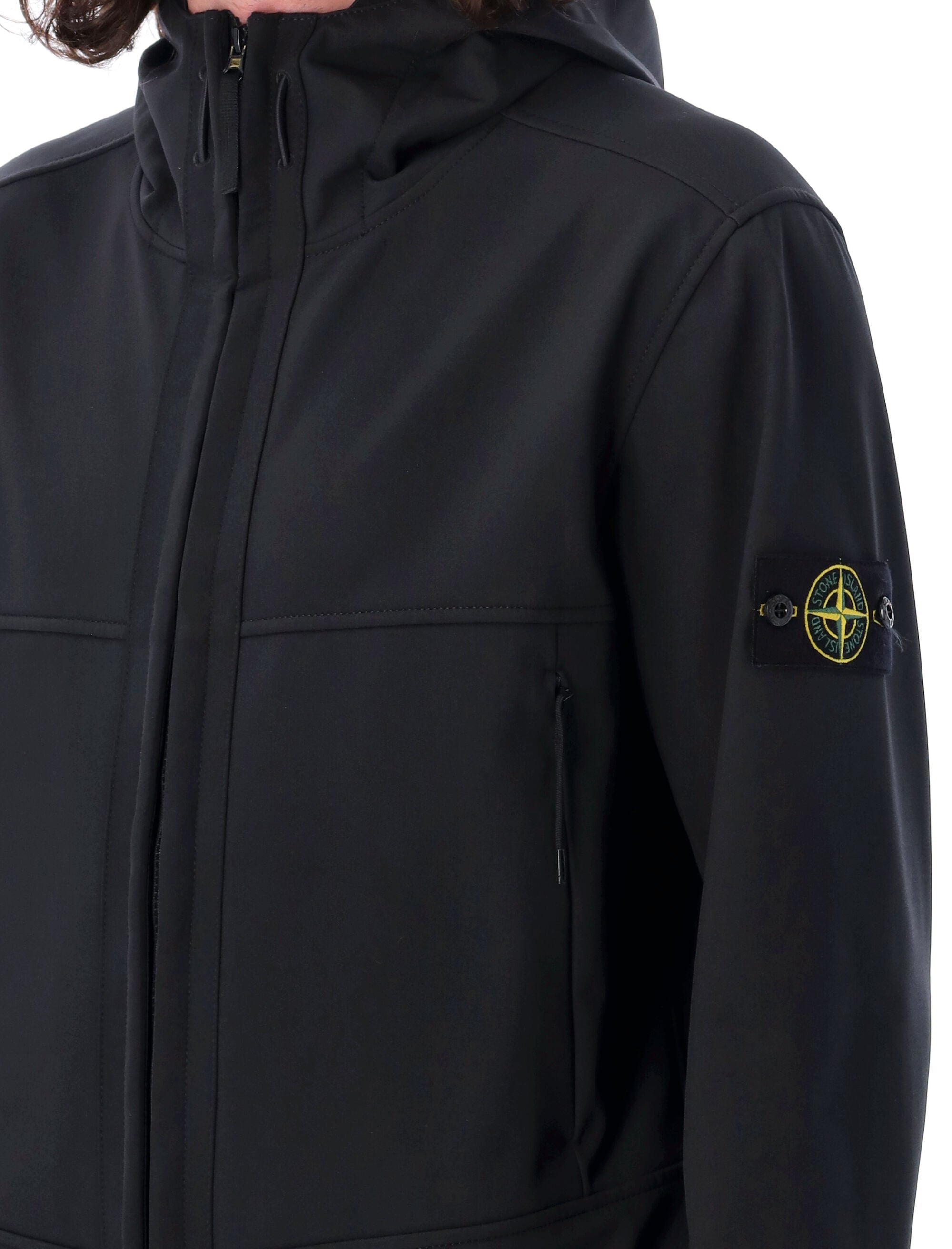 STONE ISLAND-OUTLET-SALE-Outerwear SCHWARZ-ARCHIVIST