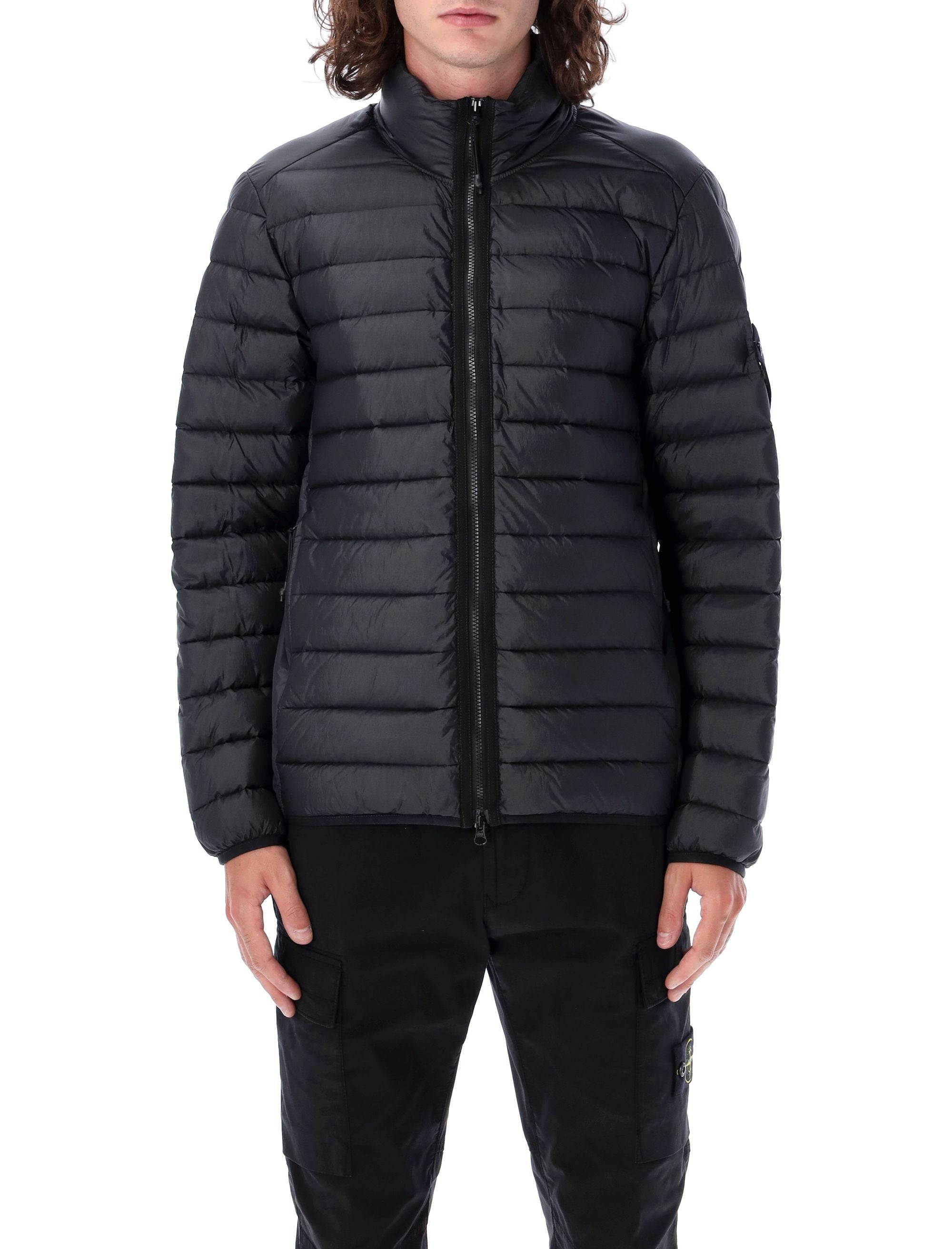 STONE ISLAND-OUTLET-SALE-Outerwear SCHWARZ-ARCHIVIST