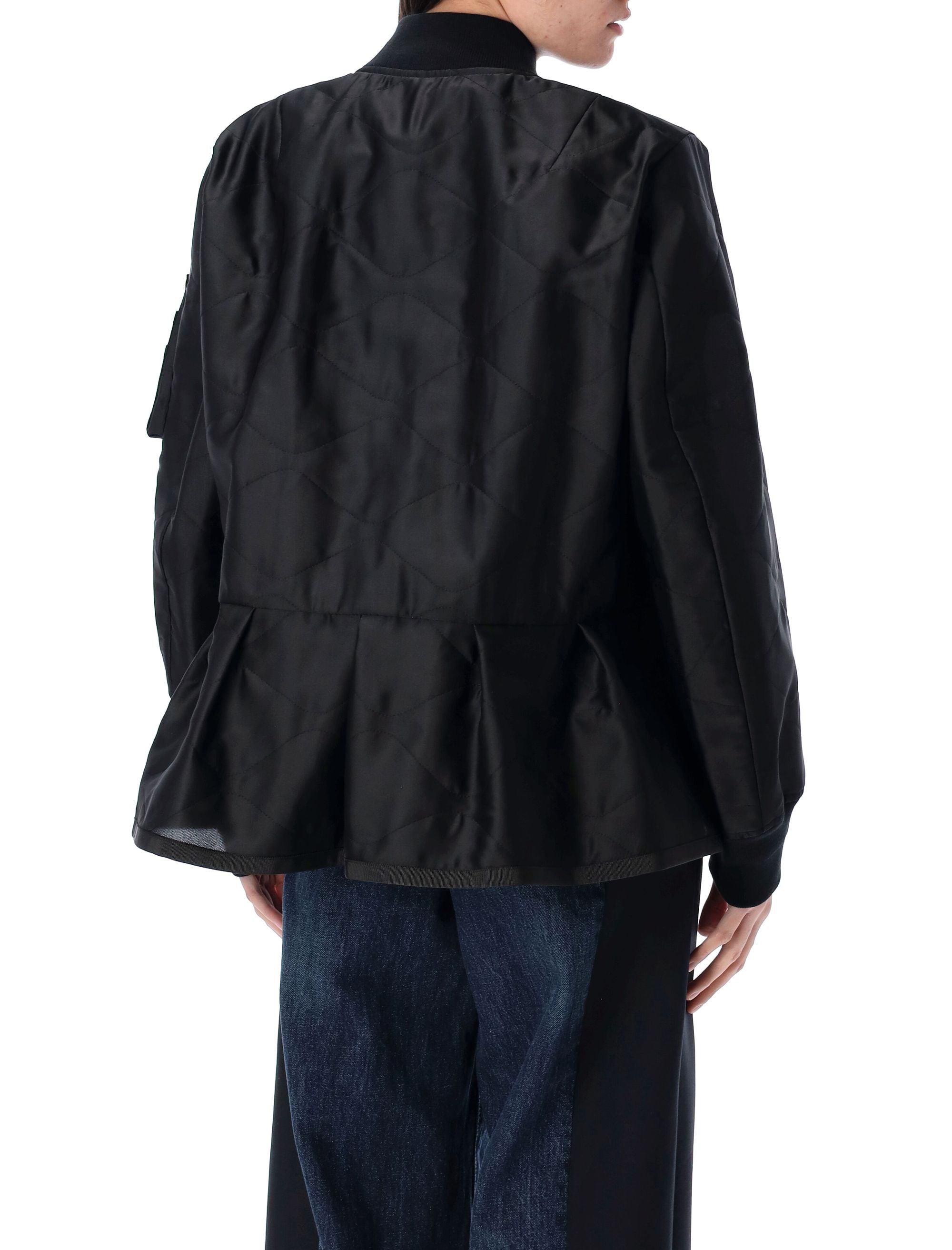 Sacai-OUTLET-SALE-Outerwear SCHWARZ-ARCHIVIST