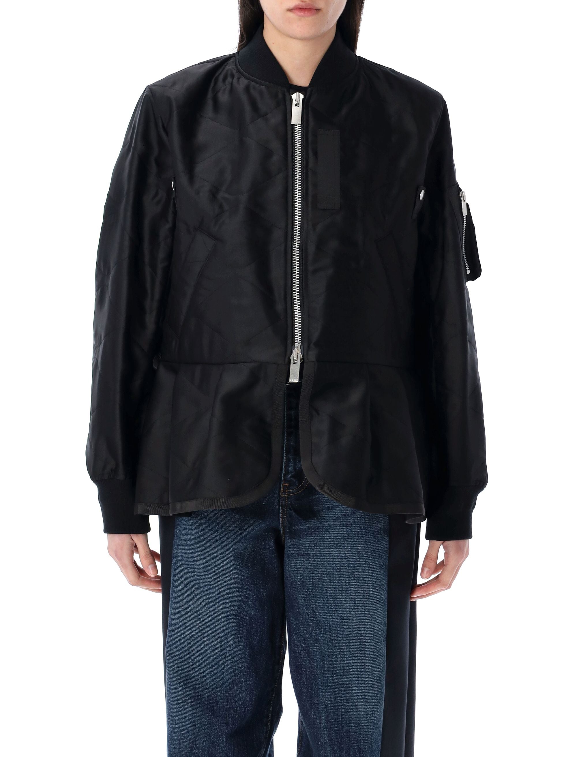 Sacai-OUTLET-SALE-Outerwear SCHWARZ-ARCHIVIST