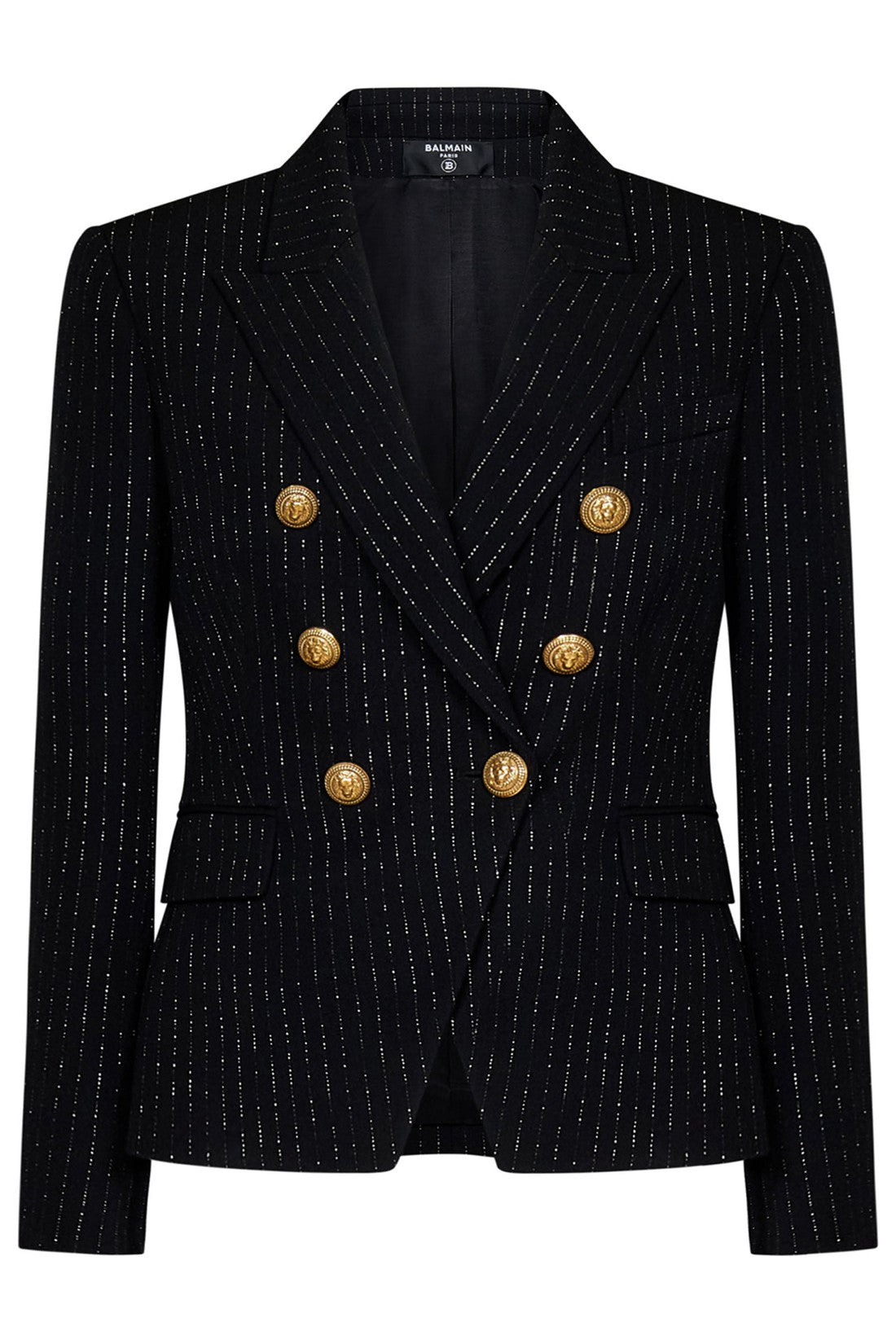 BALMAIN-OUTLET-SALE-Outerwear Schwarz-ARCHIVIST