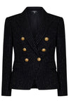 BALMAIN-OUTLET-SALE-Outerwear Schwarz-ARCHIVIST