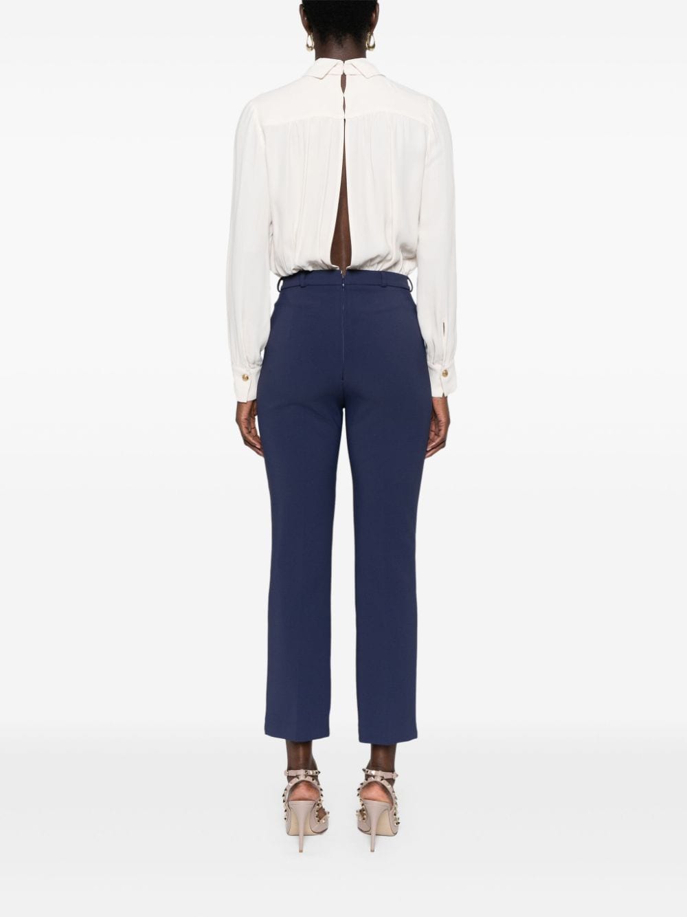 Elisabetta Franchi-OUTLET-SALE-Overall BLAU-ARCHIVIST