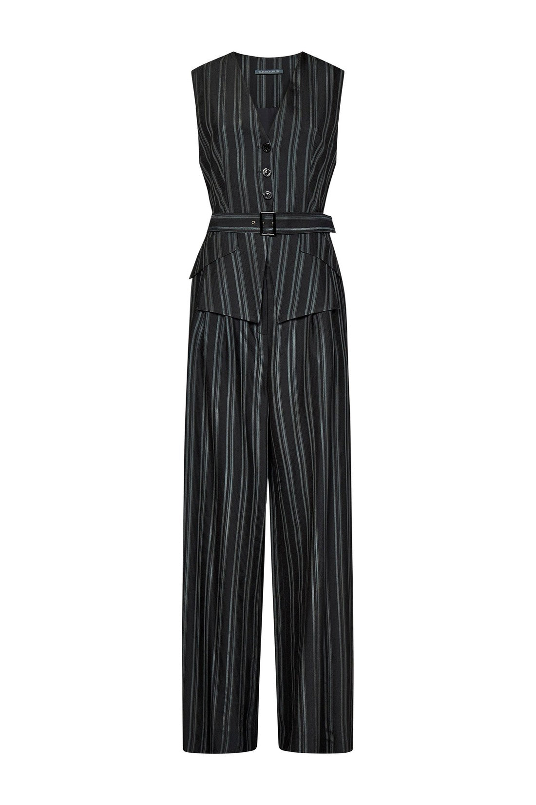 Alberta Ferretti-OUTLET-SALE-Overall GRAU-ARCHIVIST