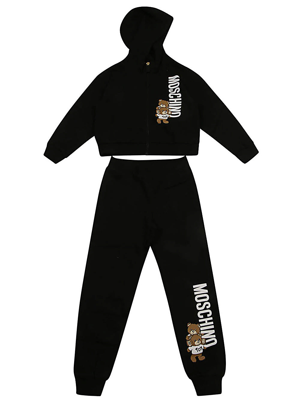 MOSCHINO KIDS-OUTLET-SALE-Overall SCHWARZ-ARCHIVIST