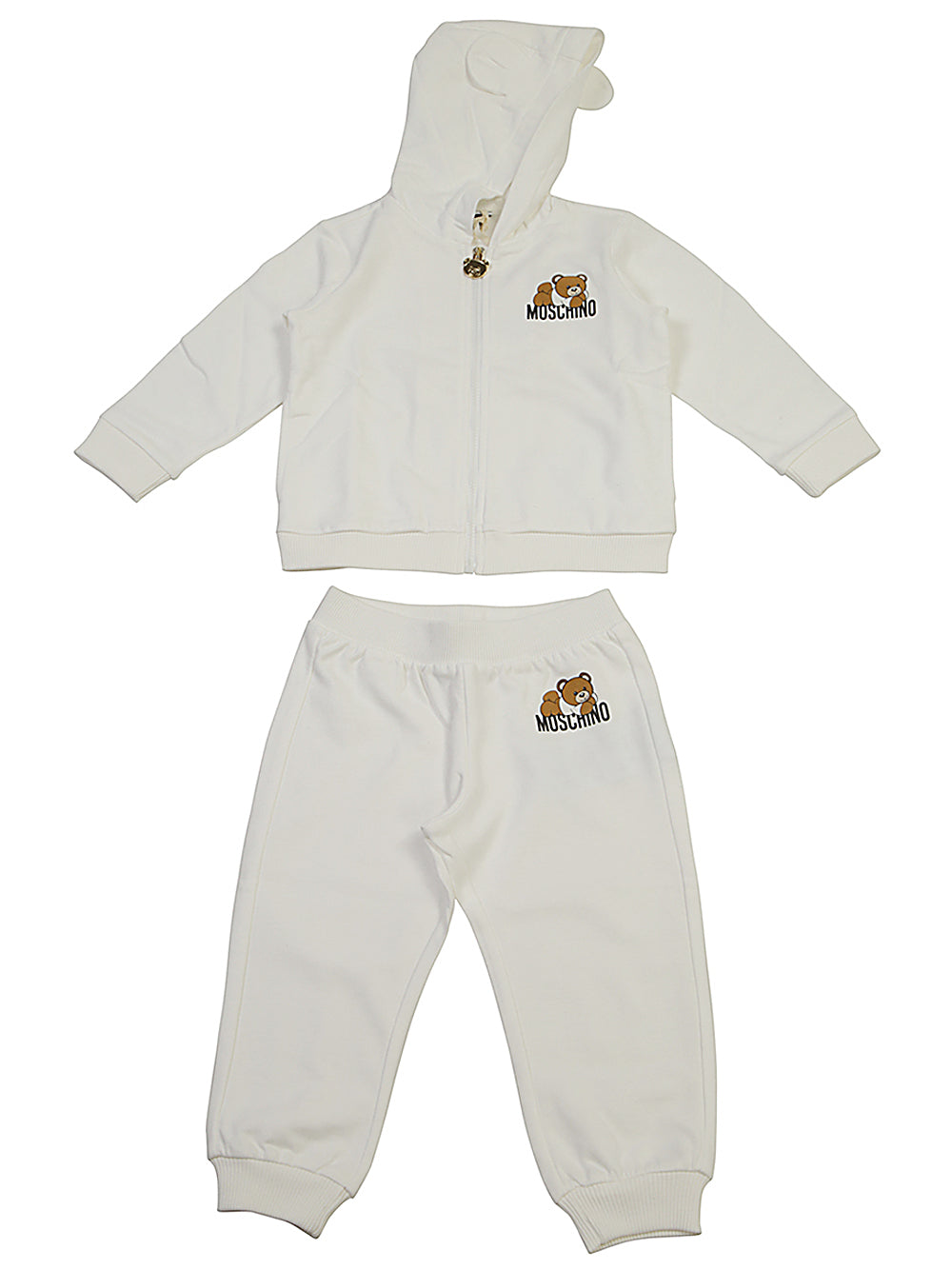 Moschino Kids-OUTLET-SALE-Overall WEISS-ARCHIVIST