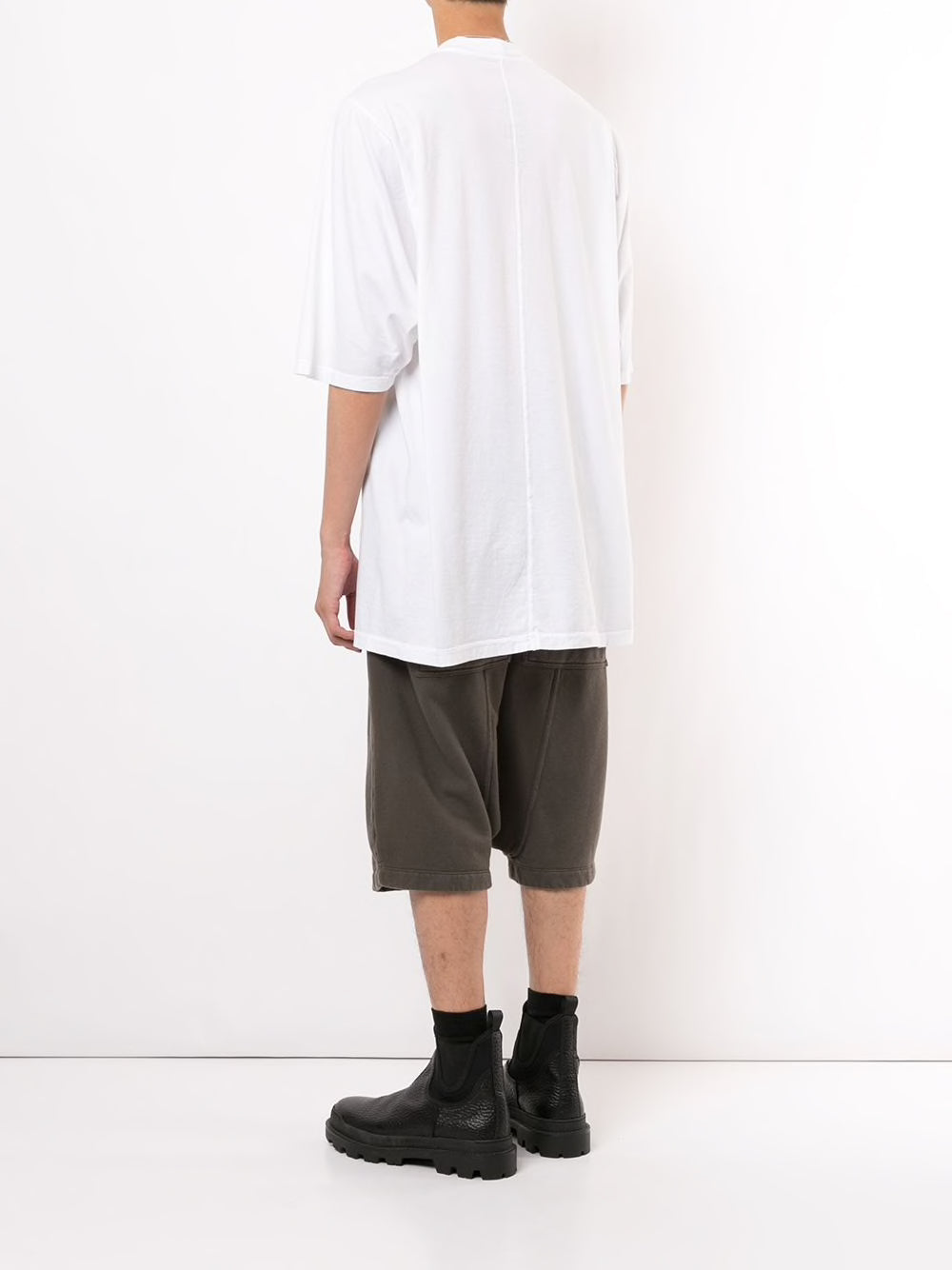 Rick Owens-OUTLET-SALE-Oversize Jumbo T-Shirt-ARCHIVIST