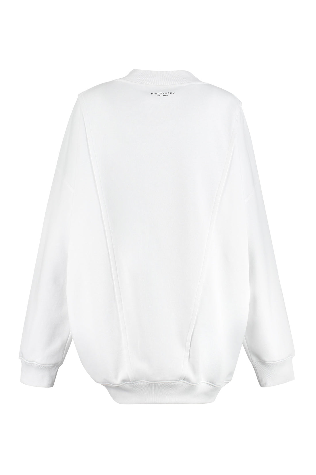 Philosophy di Lorenzo Serafini-OUTLET-SALE-Oversize cotton sweatshirt-ARCHIVIST