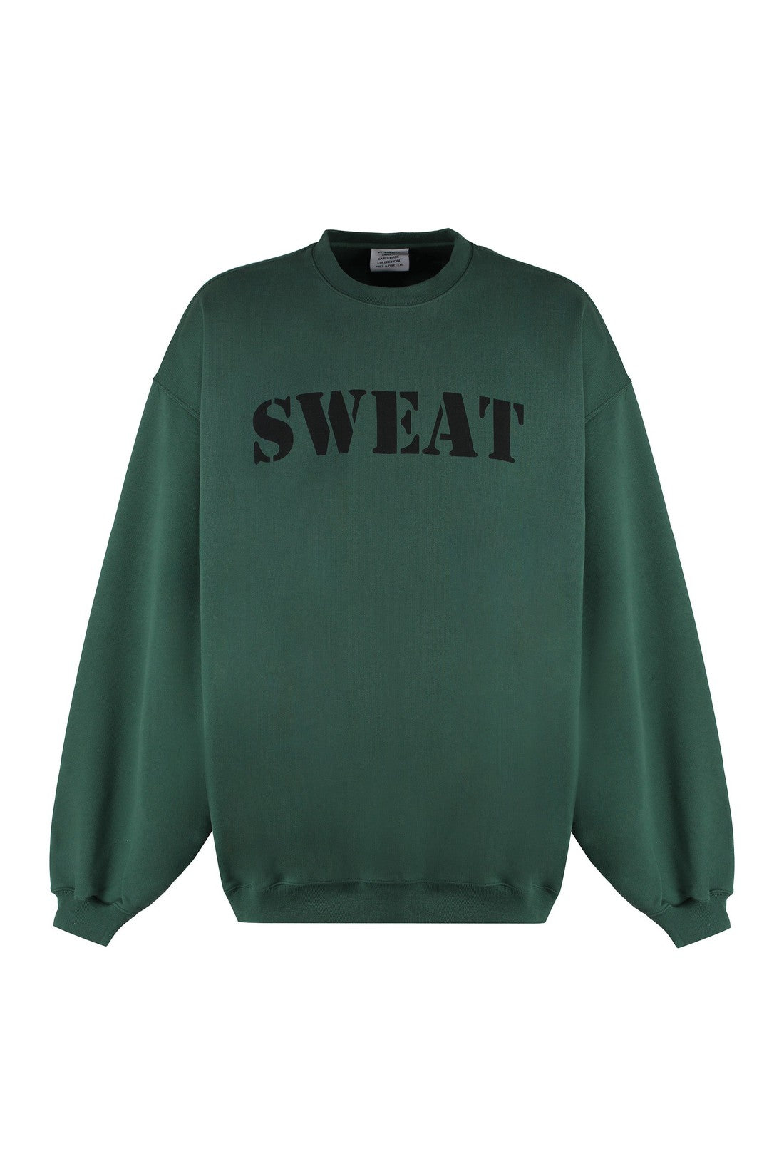 VETEMENTS-OUTLET-SALE-Oversize cotton sweatshirt-ARCHIVIST