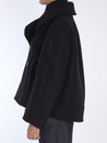 SAINT LAURENT-OUTLET-SALE-Oversize pea coat in wool-ARCHIVIST