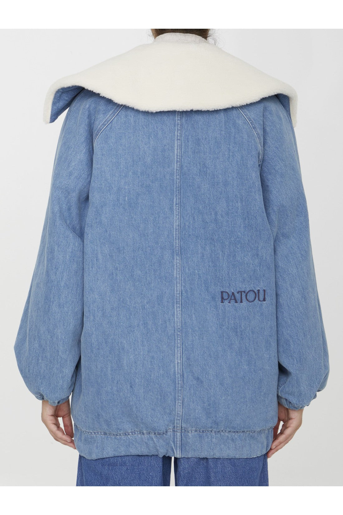 PATOU-OUTLET-SALE-Oversized denim jacket-ARCHIVIST