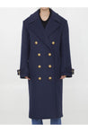 BALMAIN-OUTLET-SALE-Oversized double-breasted coat-ARCHIVIST