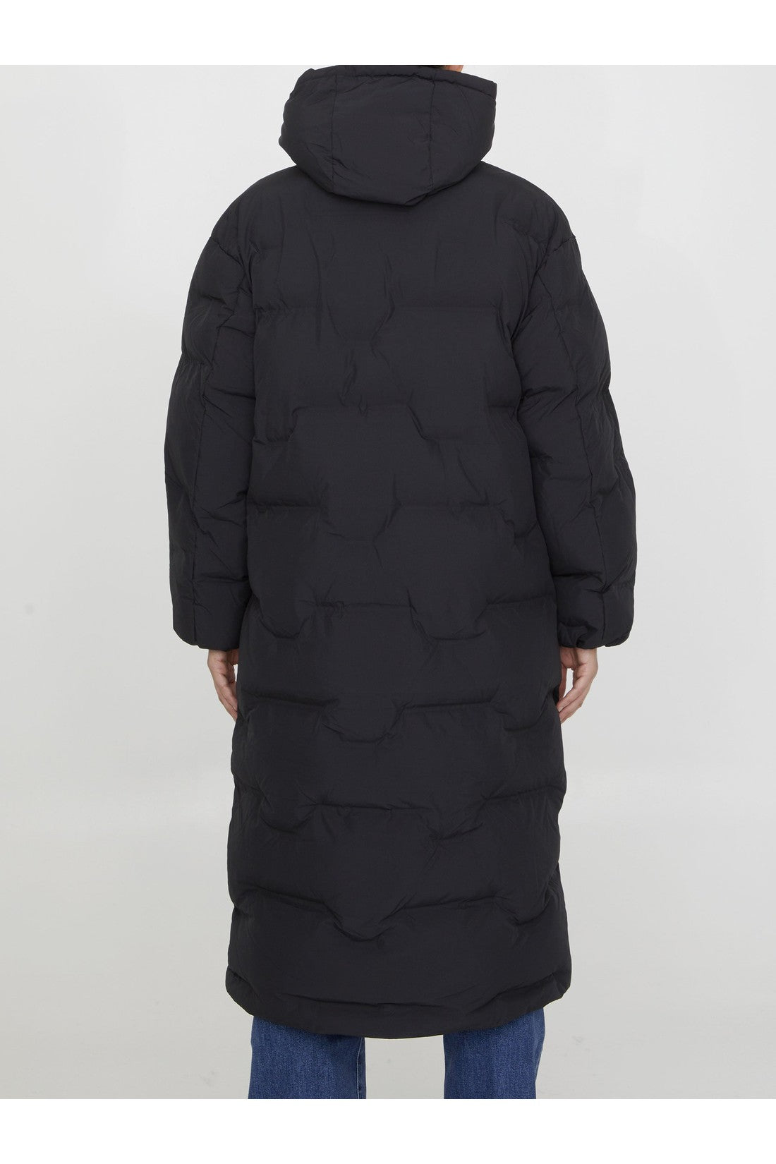 Ganni-OUTLET-SALE-Oversized long puffer coat-ARCHIVIST