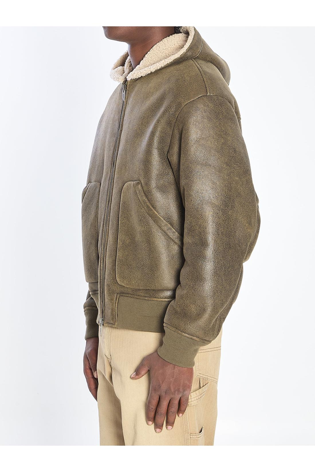 Salvatore Santoro-OUTLET-SALE-Oversized suede jacket-ARCHIVIST