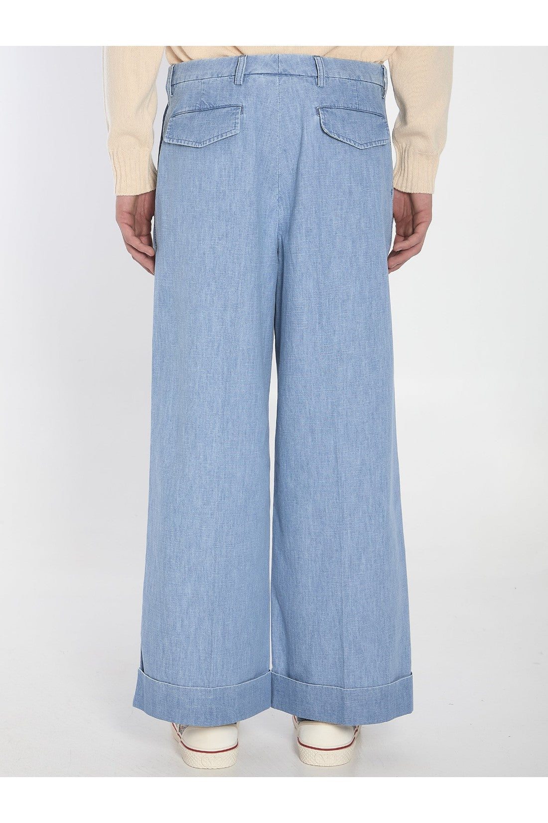 Valentino Garavani-OUTLET-SALE-Oversized trousers-ARCHIVIST