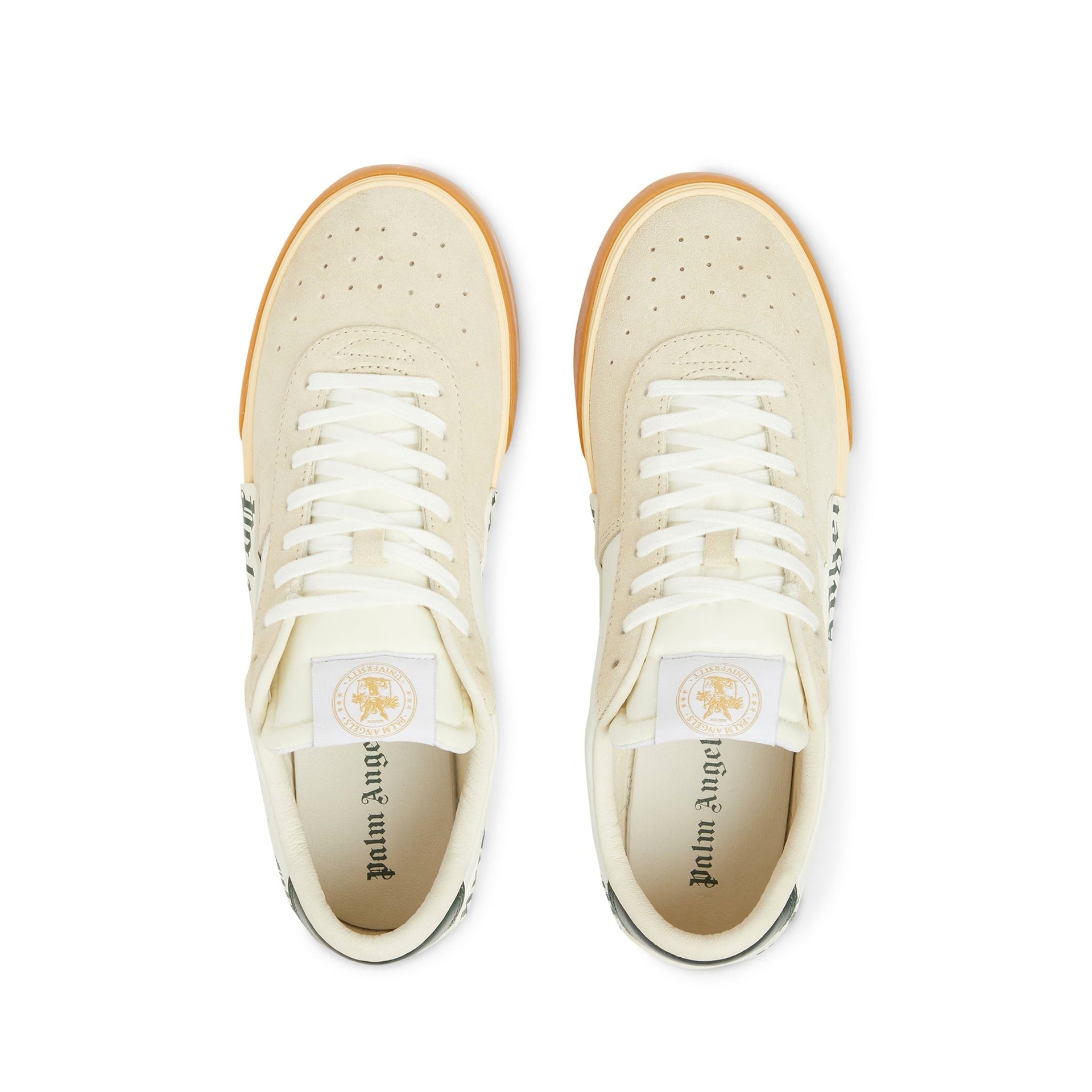 Palm Angels Leather Logo Sneakers