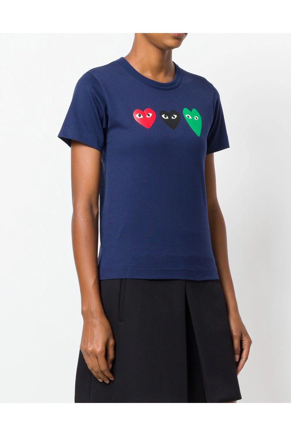 Comme des Garcons-OUTLET-SALE-PLAY Heart Logo T-Shirt-ARCHIVIST