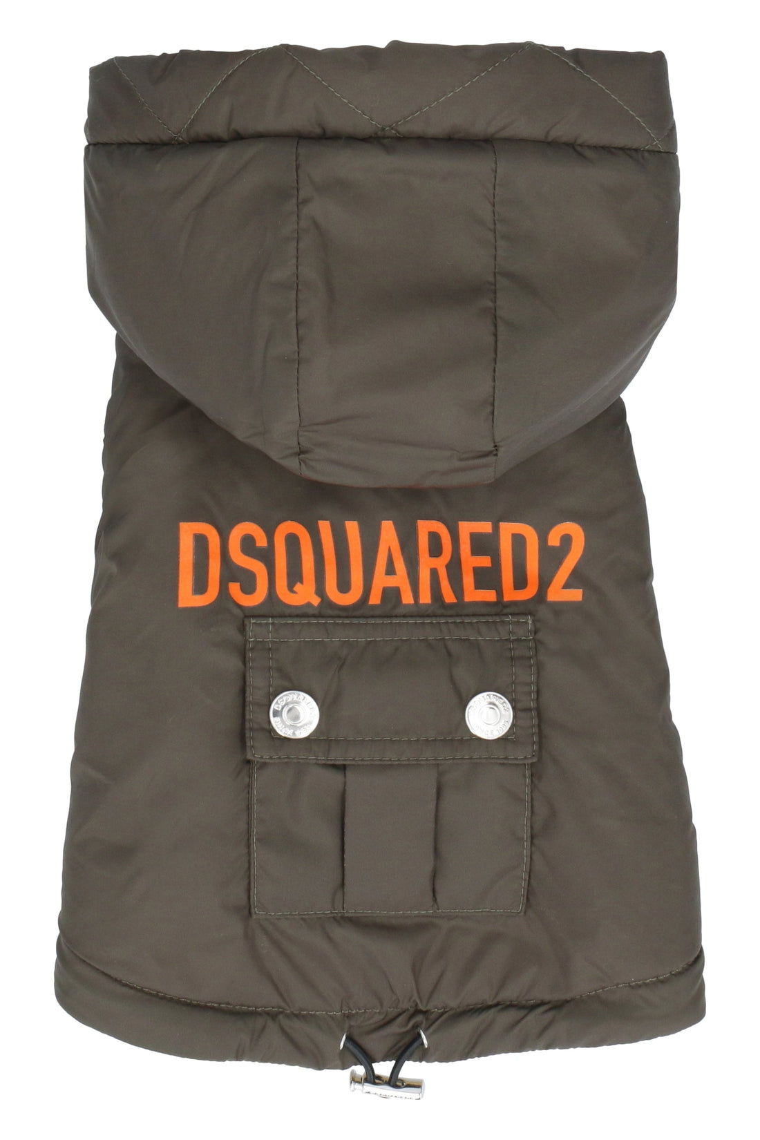 Dsquared2-OUTLET-SALE-POLDO X D2 - Techno-nylon down jacket-ARCHIVIST