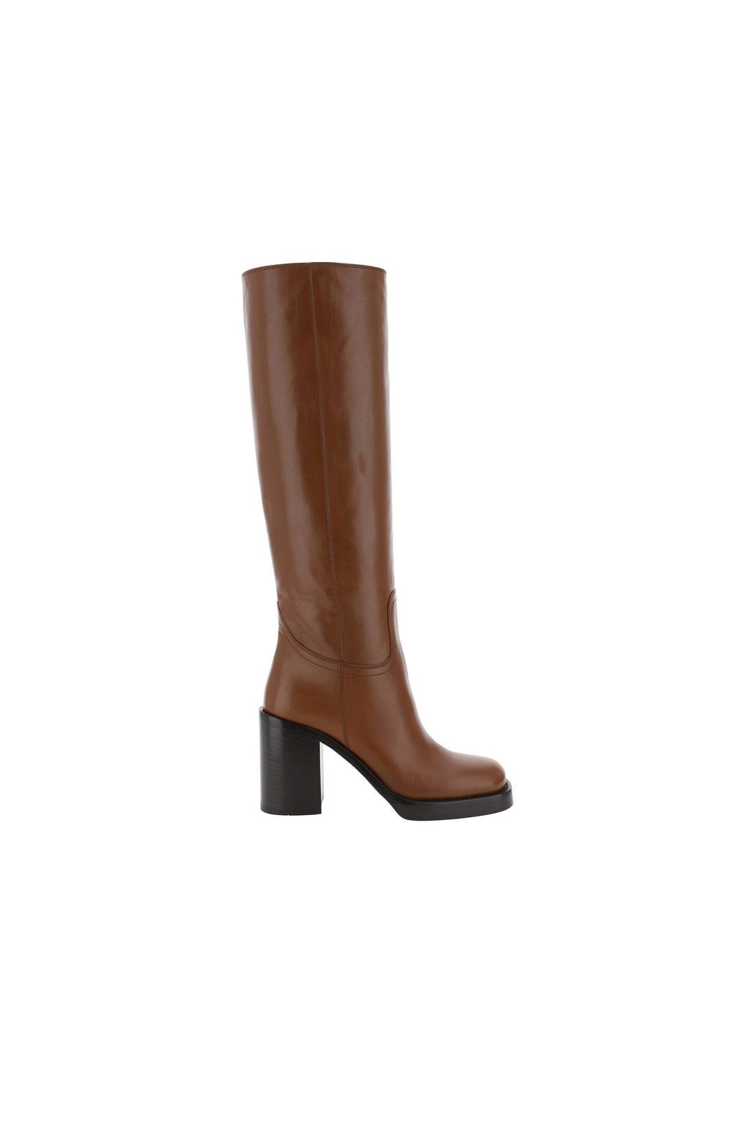 PRADA-Outlet-Sale-Prada Leather Boots-WOMEN SHOES-39-ARCHIVIST