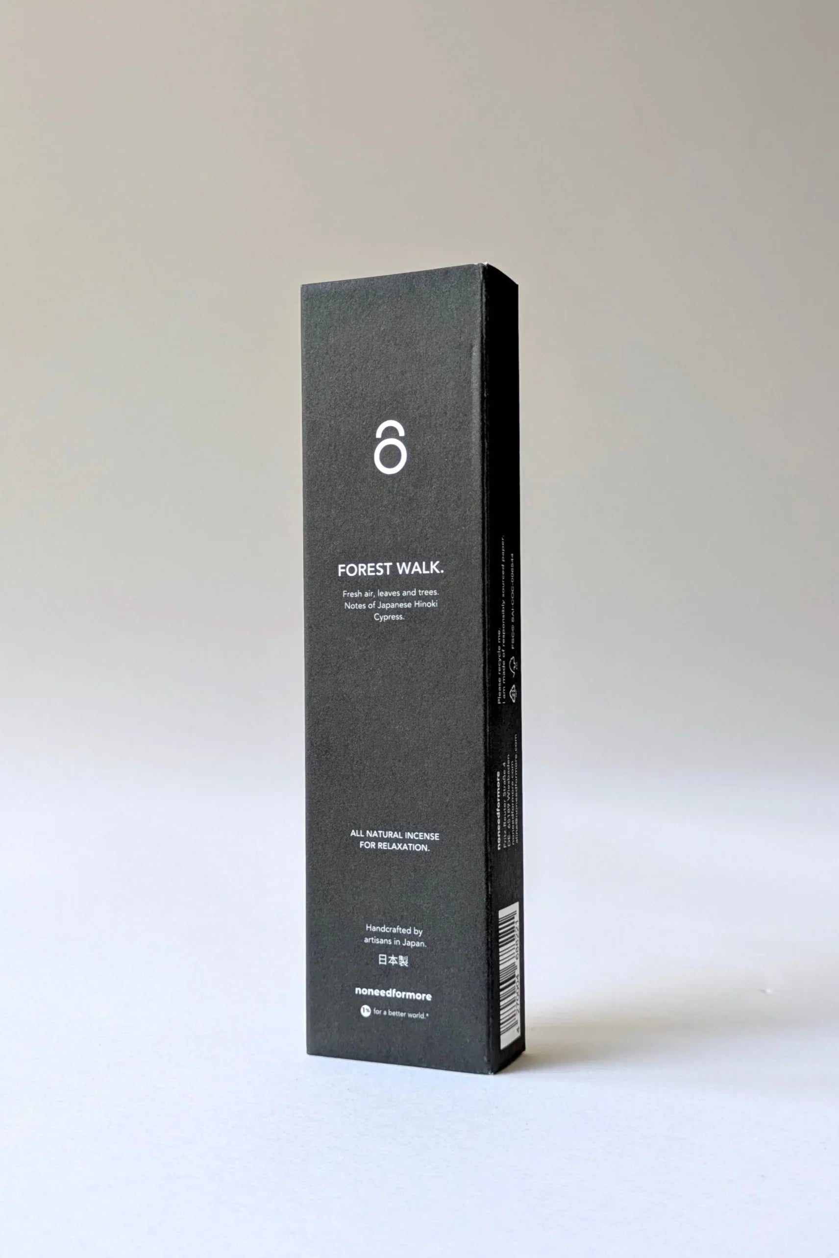 Verdancia-no need for more - Natürliche Räucherstäbchen - ""Forest Walk" - Tanne, Hinoki Zypresse-Räucherstäbchen-Black-Deal-Outlet-by-ARCHIVIST