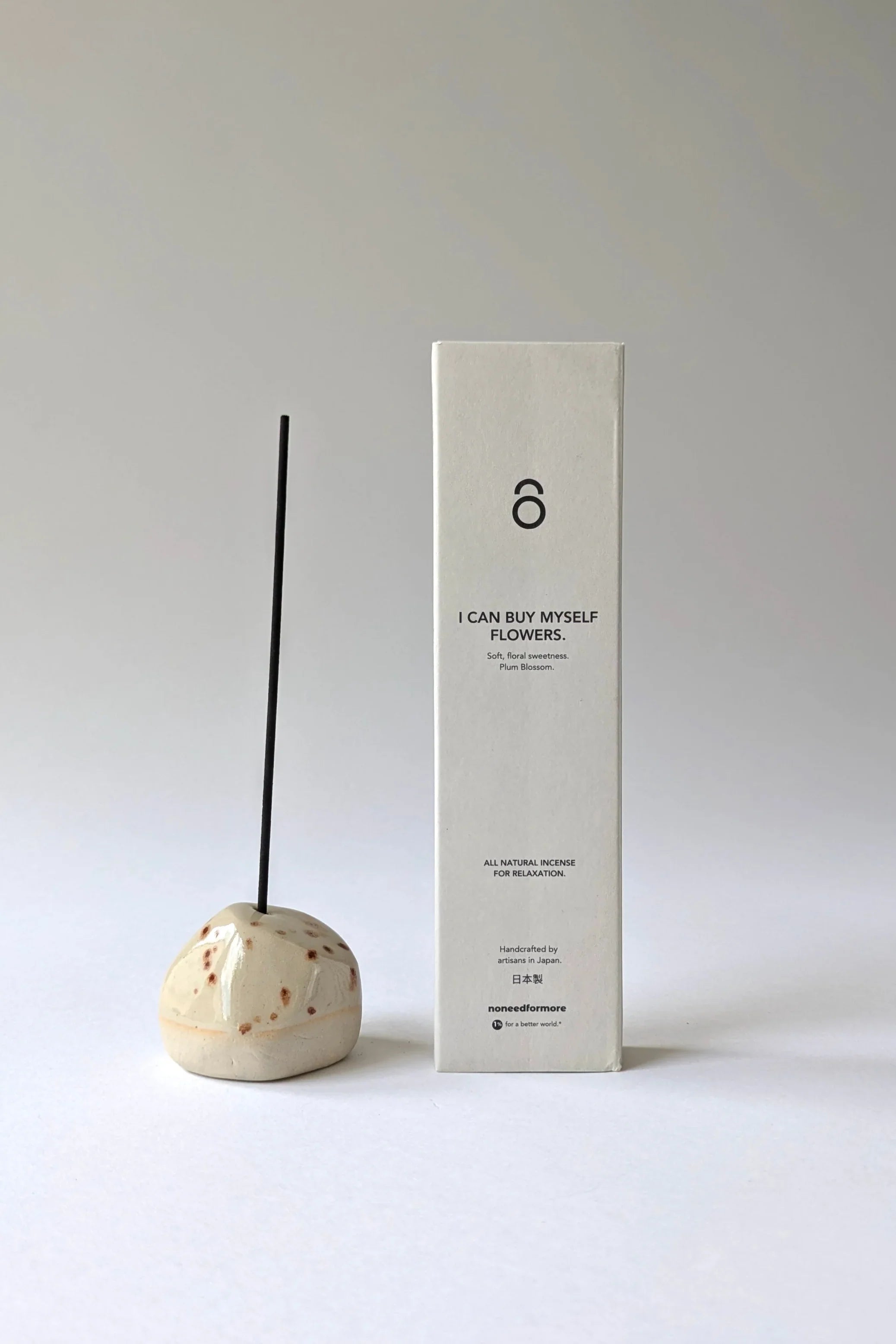 Verdancia-no need for more - Natürliche Räucherstäbchen - "I Can Buy Myself Flowers" - Pflaumenblüten-Räucherstäbchen-Black-Deal-Outlet-by-ARCHIVIST