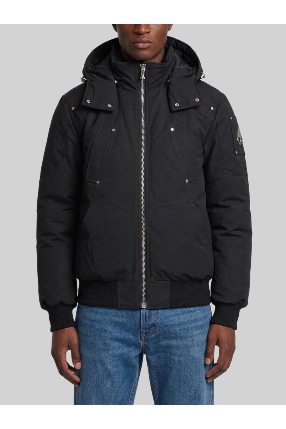 Moose Knuckles-OUTLET-SALE-Padded Ballistic bomber jacket-ARCHIVIST