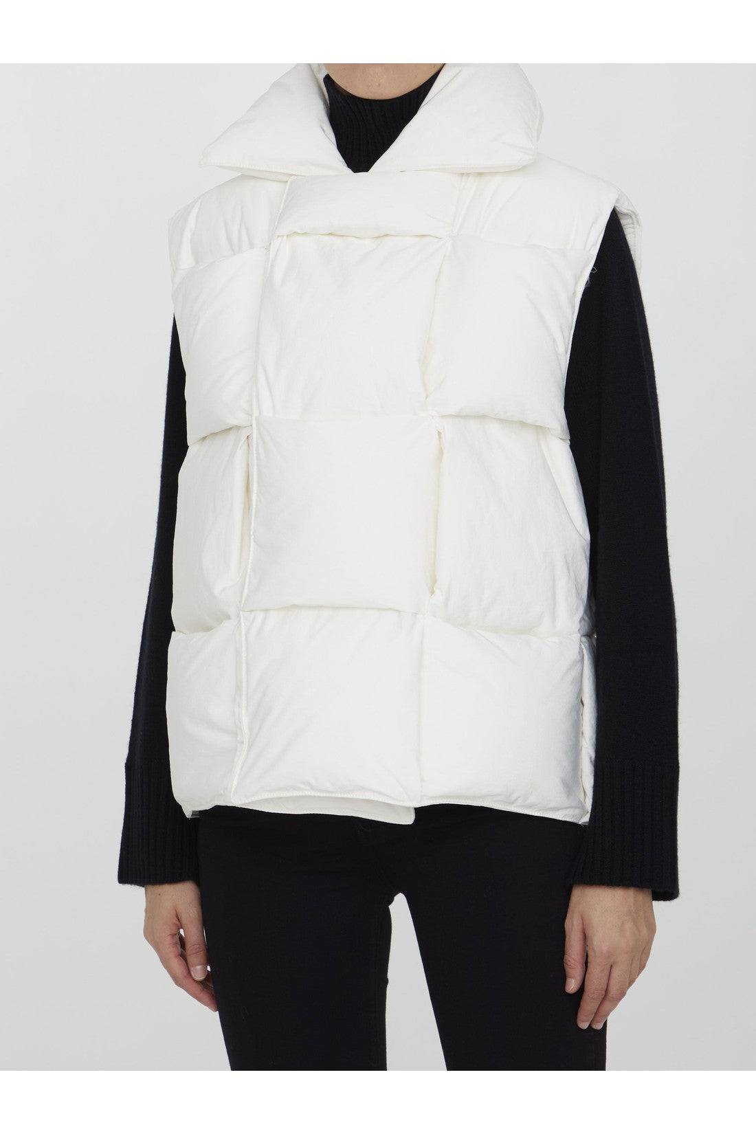 BOTTEGA VENETA-OUTLET-SALE-Padded nylon vest-ARCHIVIST