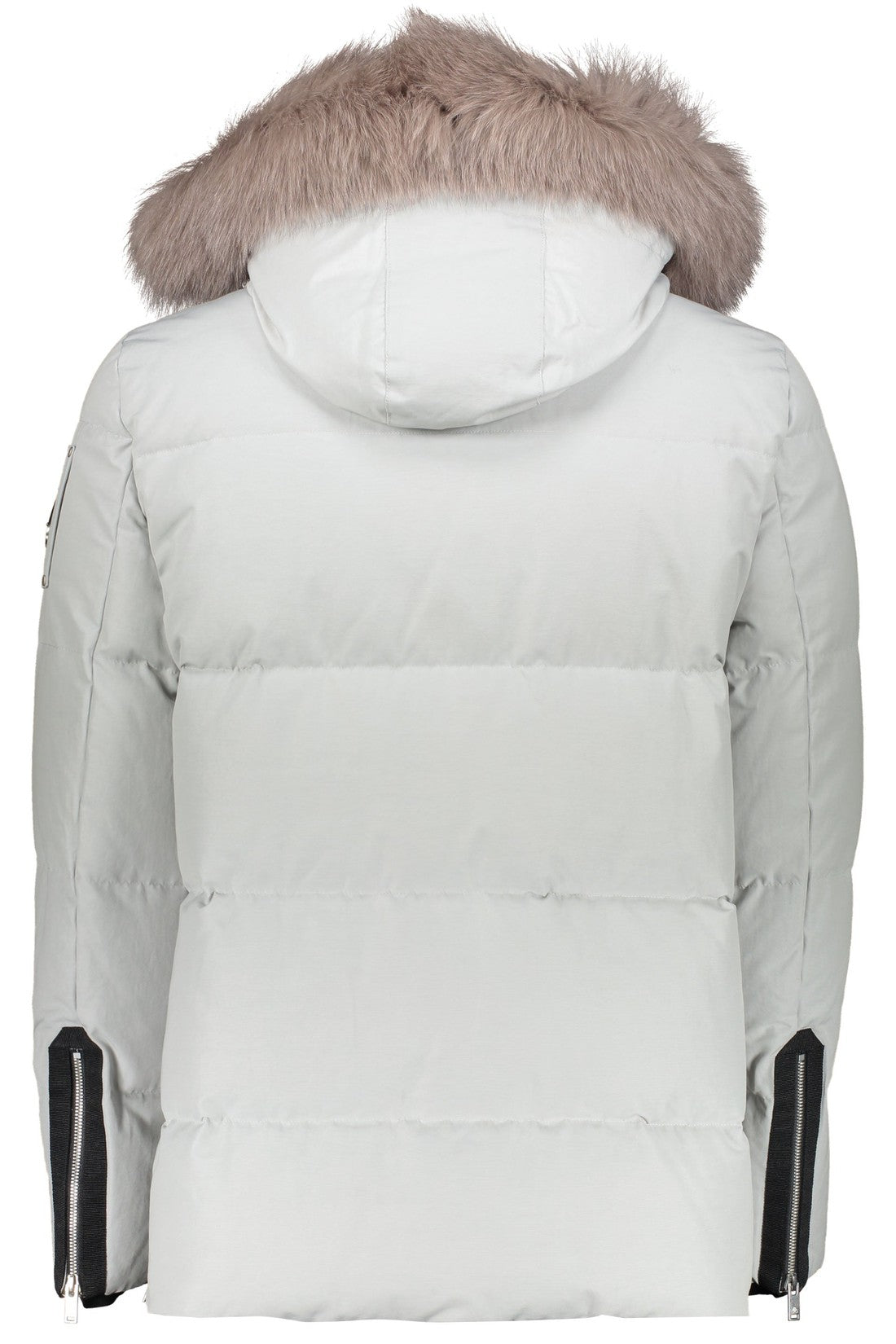 Moose Knuckles-OUTLET-SALE-Padded parka with fur hood-ARCHIVIST