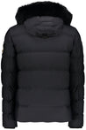 Moose Knuckles-OUTLET-SALE-Padded parka with fur hood-ARCHIVIST