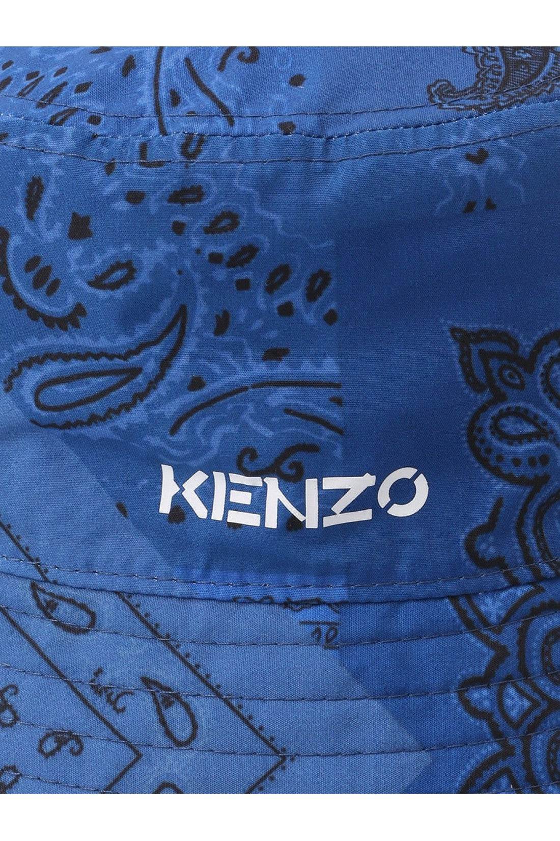 Kenzo-OUTLET-SALE-Paisley Bandana Logo Bucket Hat-ARCHIVIST