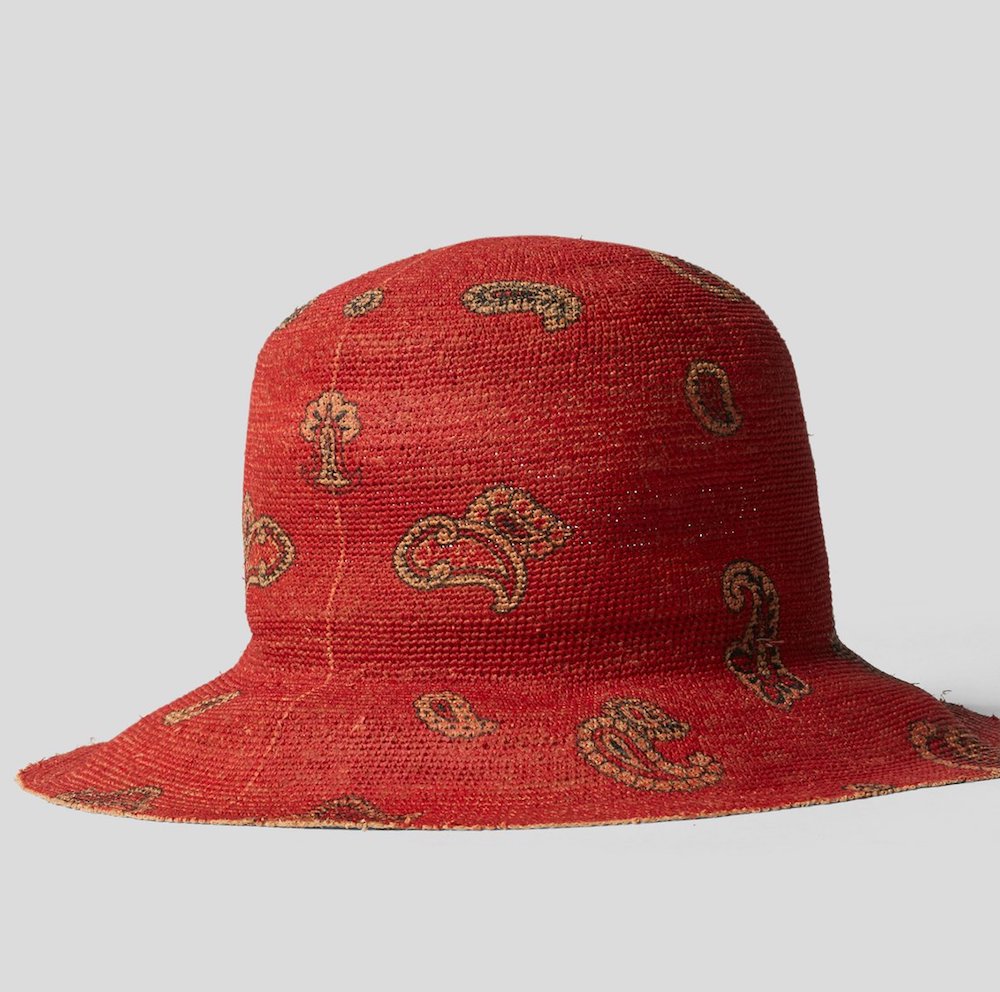 Etro-OUTLET-SALE-Paisley Bucket Sun Hat-ARCHIVIST