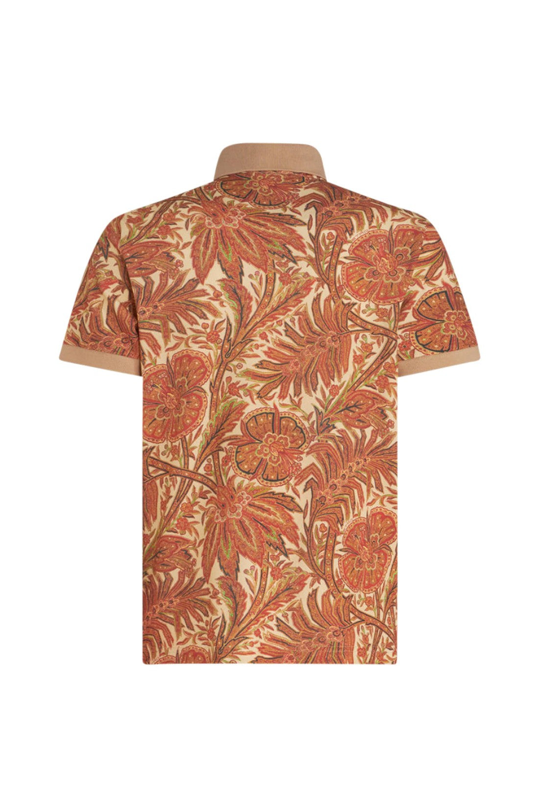 Etro-OUTLET-SALE-Paisley Foliage Polo Shirt-ARCHIVIST